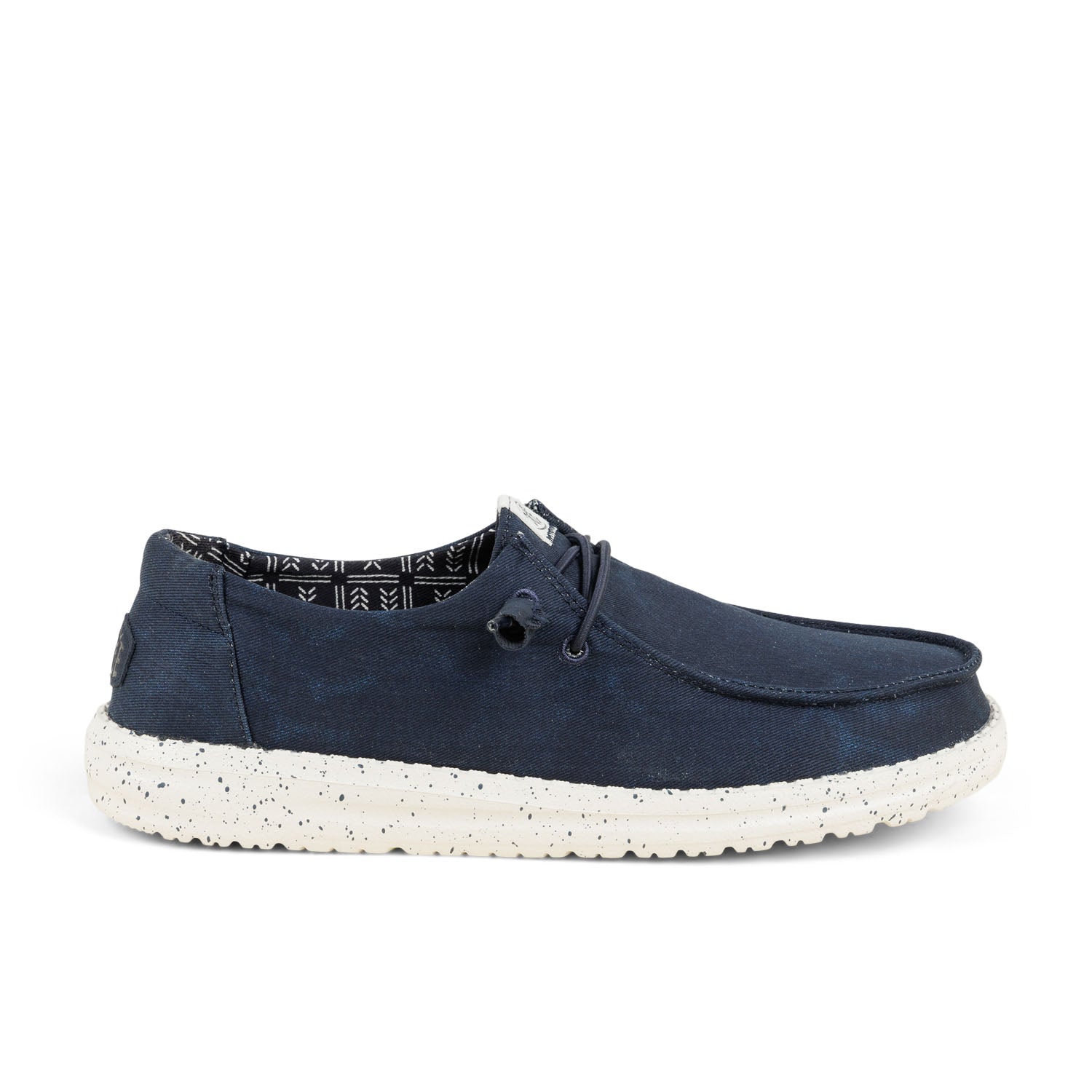 Mocassins Femme HEYDUDE WENDY CANVAS Bleu