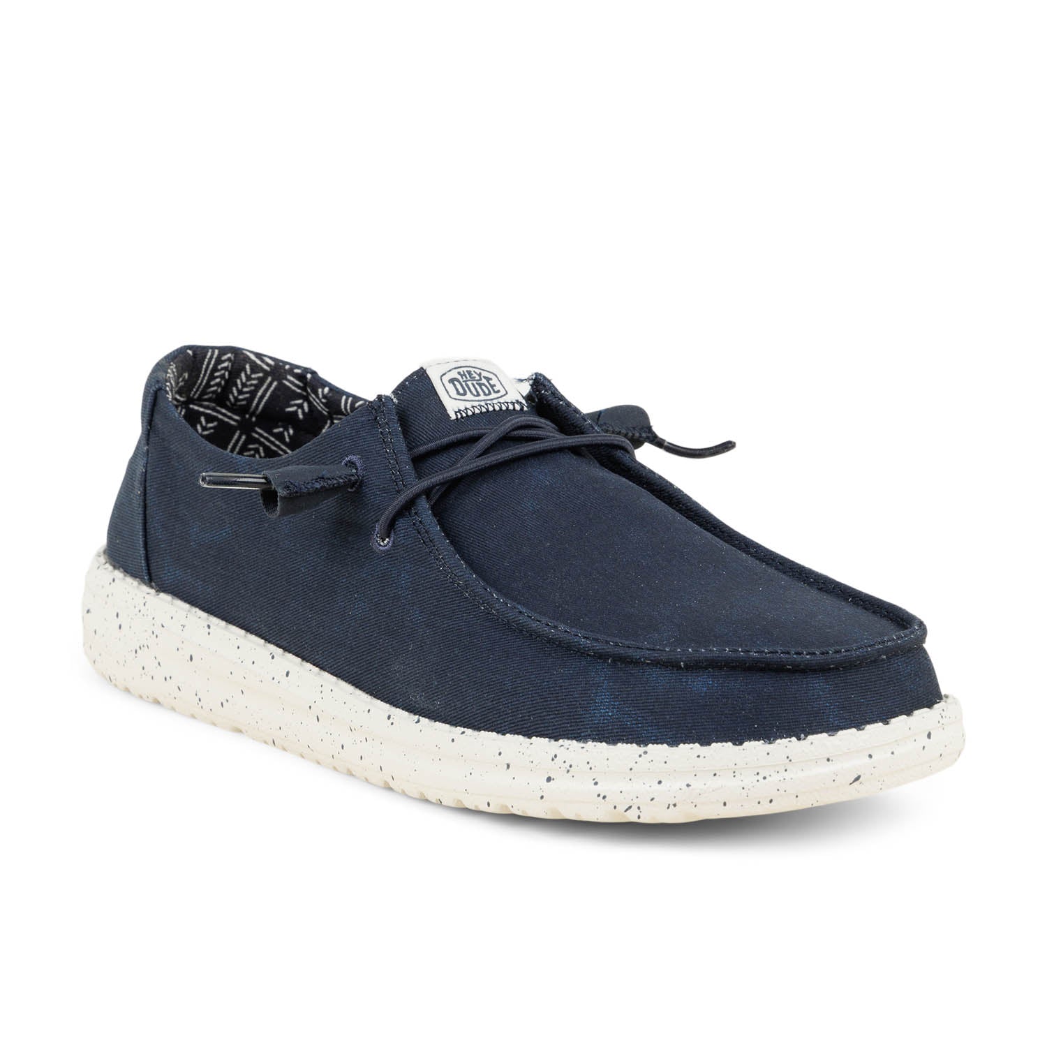 Mocassins Femme HEYDUDE WENDY CANVAS Bleu