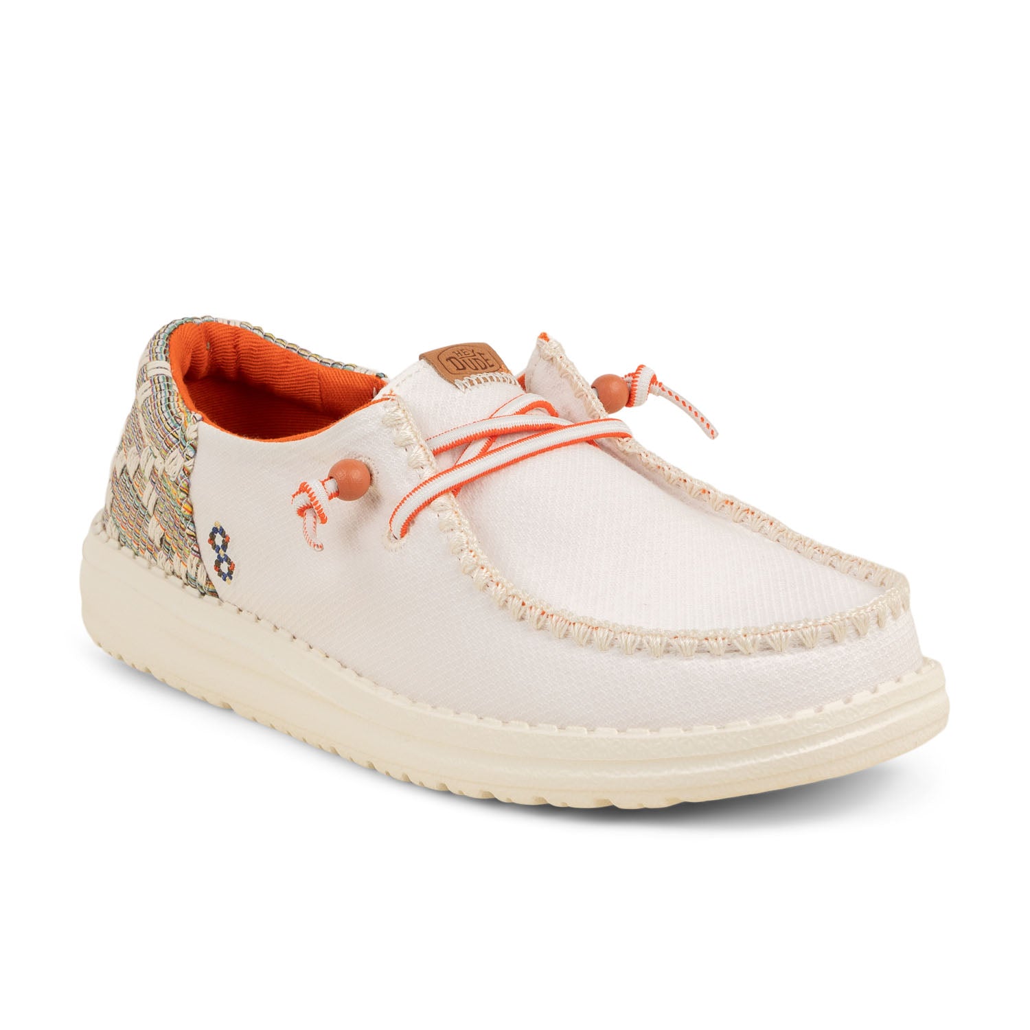 Mocassins Femme HEYDUDE WENDY FUNK JACQUARD Beige