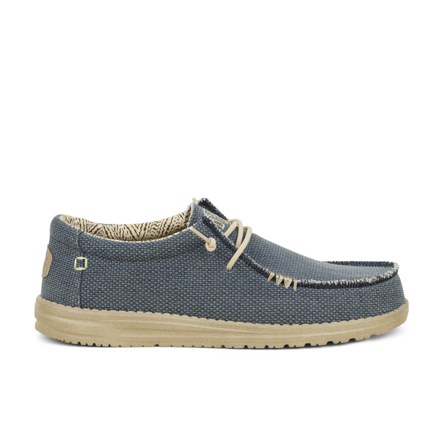 Chaussures bateau Homme HEYDUDE WALLY BRAIDED Bleu