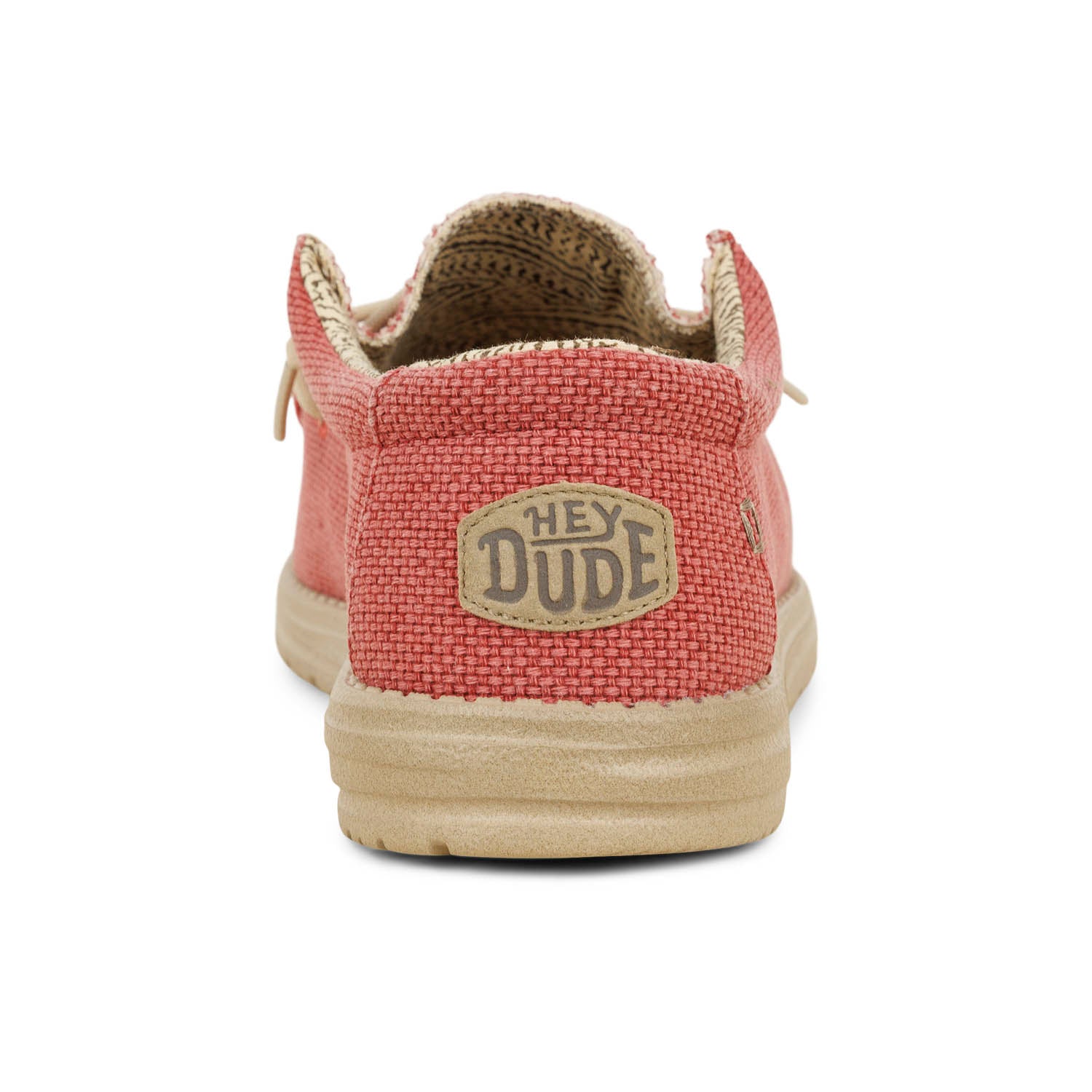 Chaussures bateau Homme HEYDUDE WALLY BRAIDED Rouge