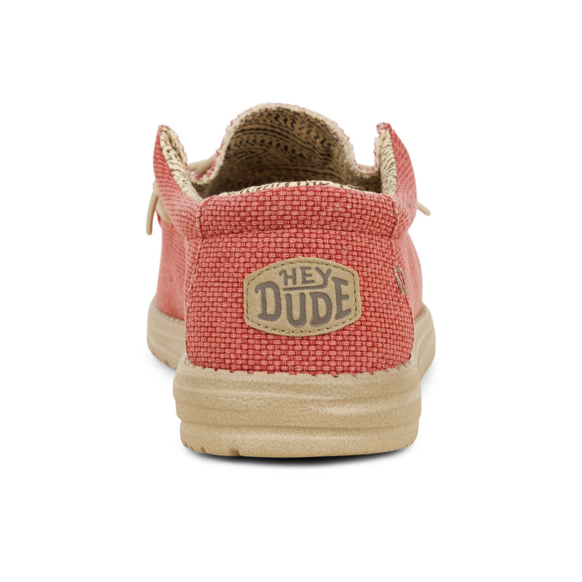 Chaussures bateau Homme HEYDUDE WALLY BRAIDED Rouge