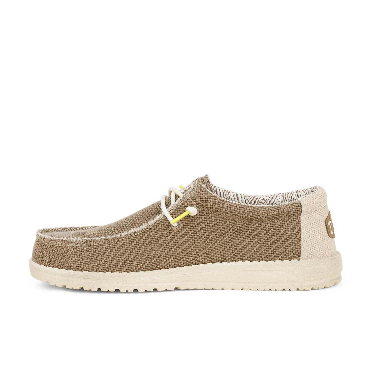 Chaussures bateau Homme HEYDUDE WALLY BRAIDED Kaki