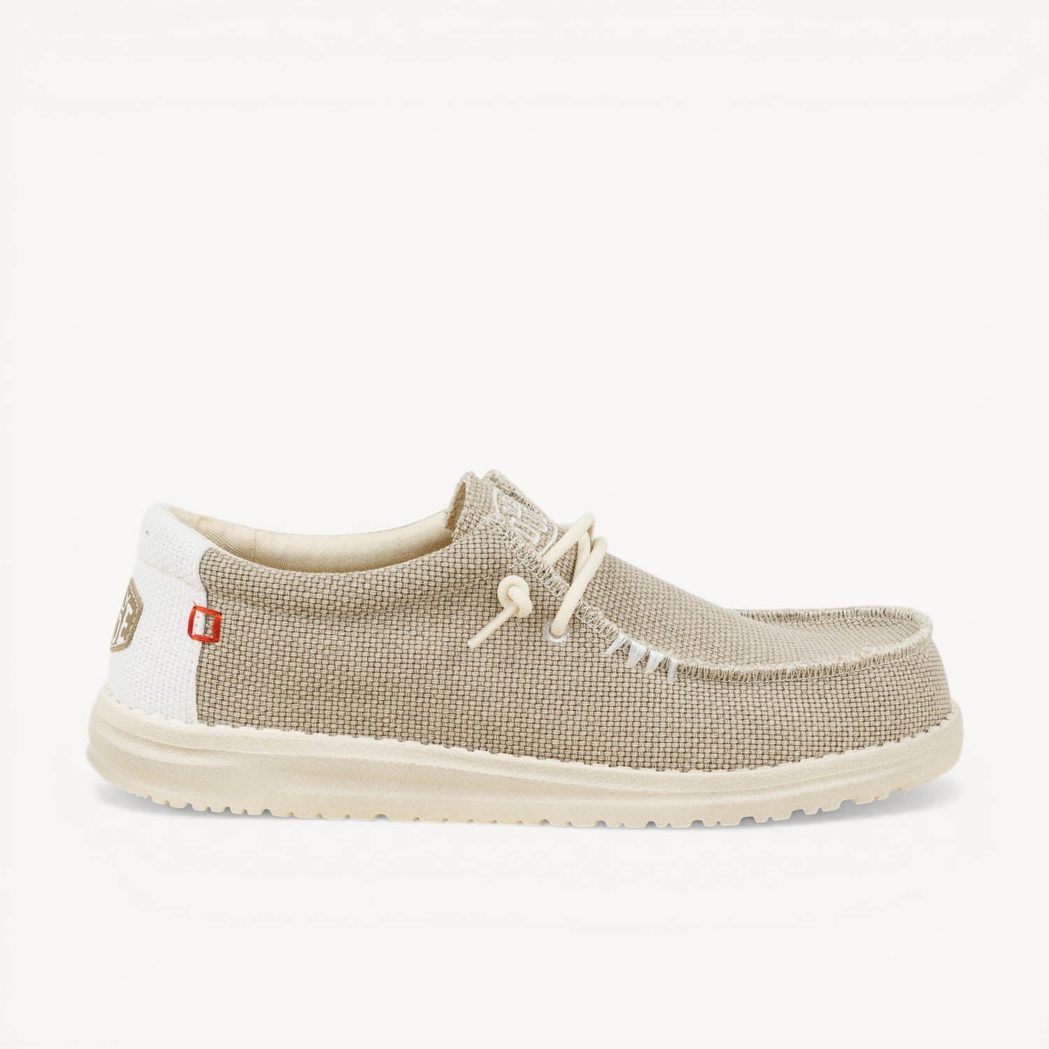 Chaussures bateau Homme DUDE WALLY BRAIDED Beige
