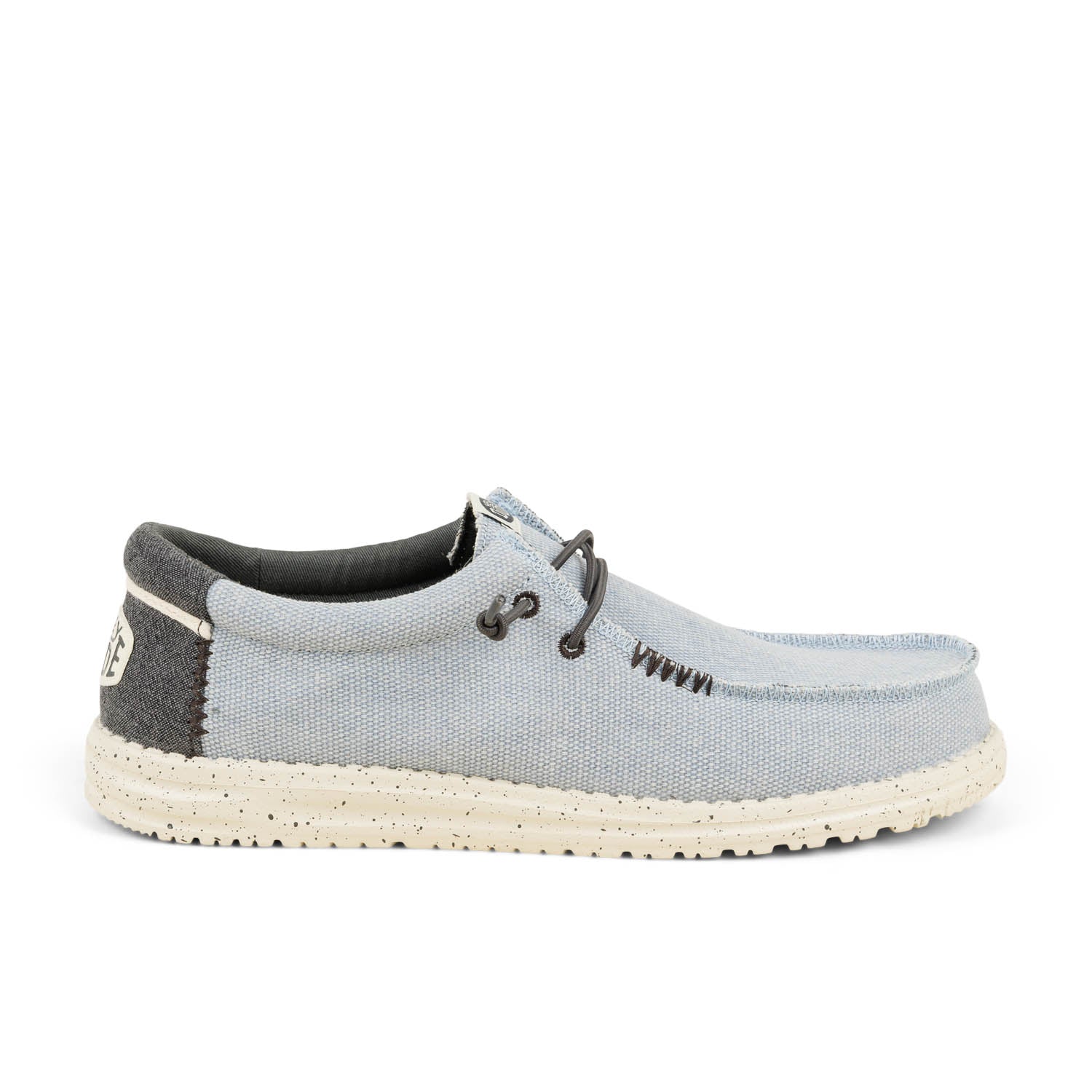 Chaussures bateau Homme HEYDUDE WALLY COAST LINE JUTE Bleu