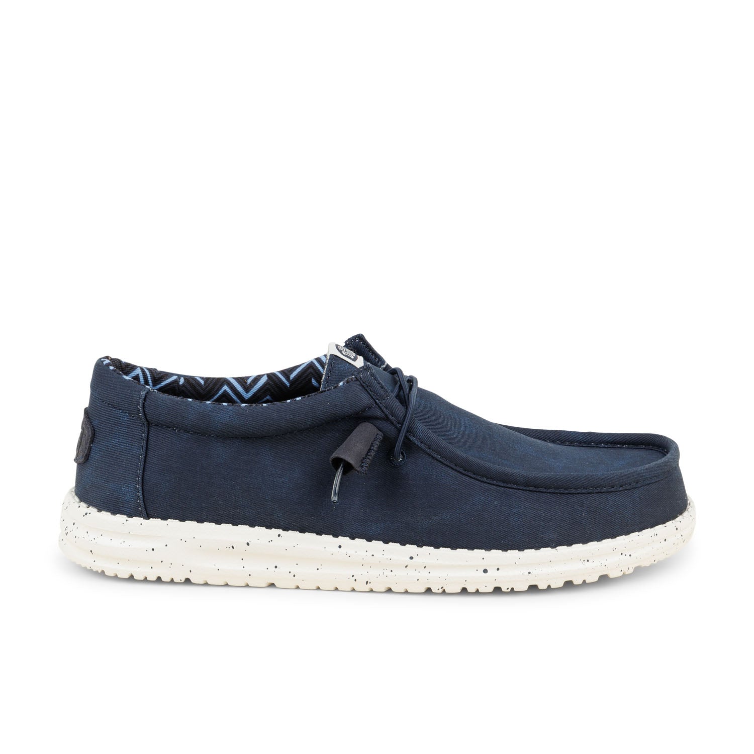 Chaussures bateau Homme HEYDUDE WALLY CANVAS Bleu