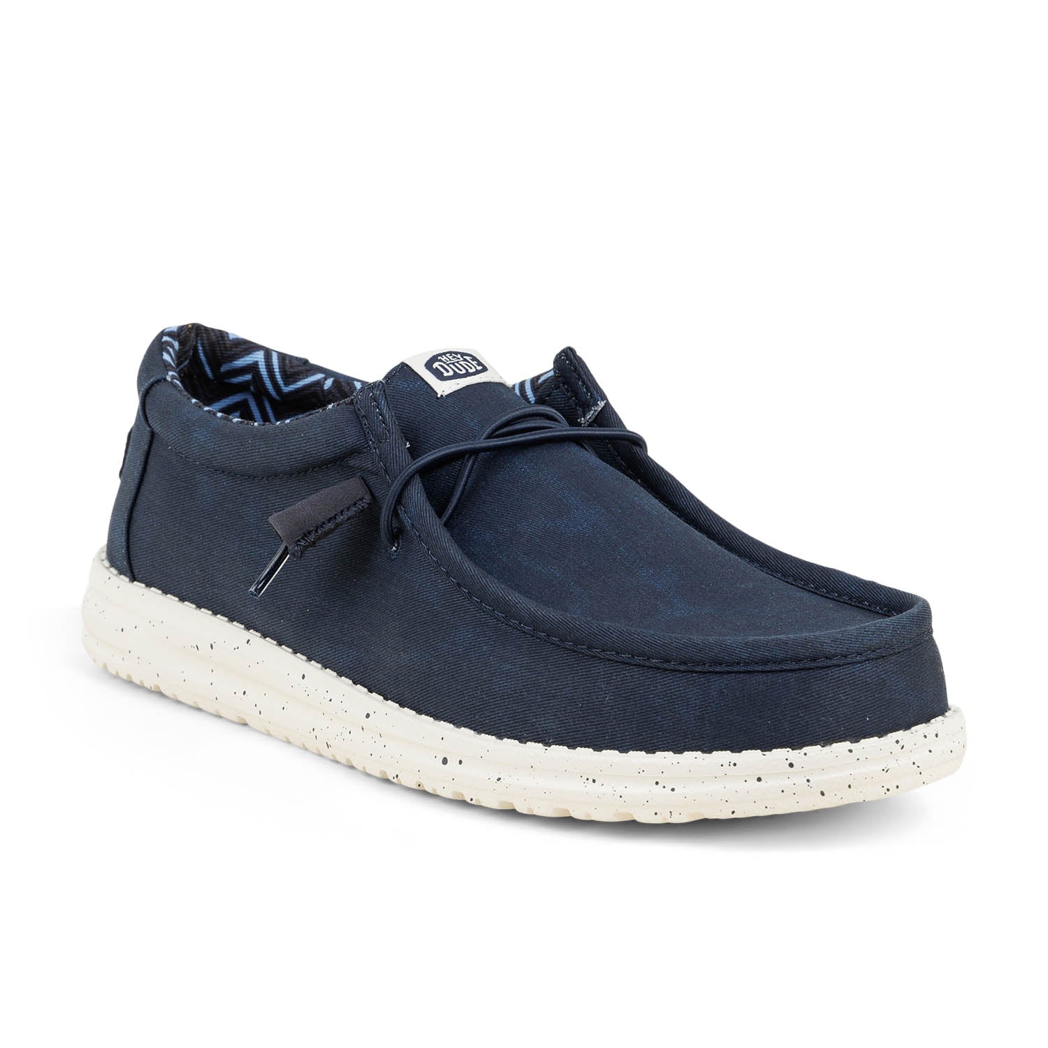 Chaussures bateau Homme HEYDUDE WALLY CANVAS Bleu