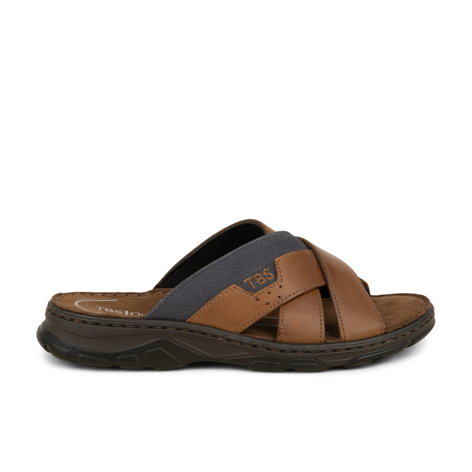 Sandales Homme TBS JACQUIE Marron