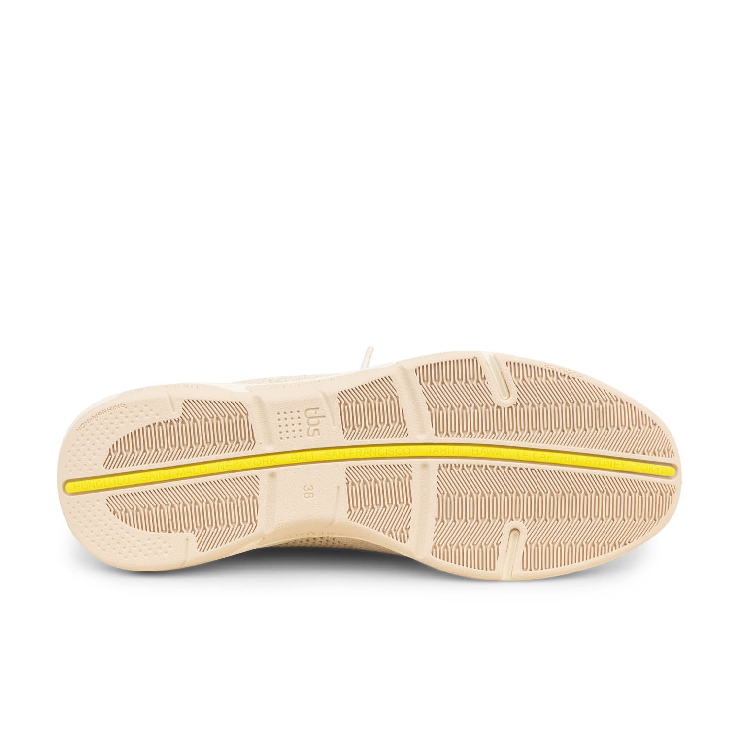 Baskets Femme TBS JELLINA Beige