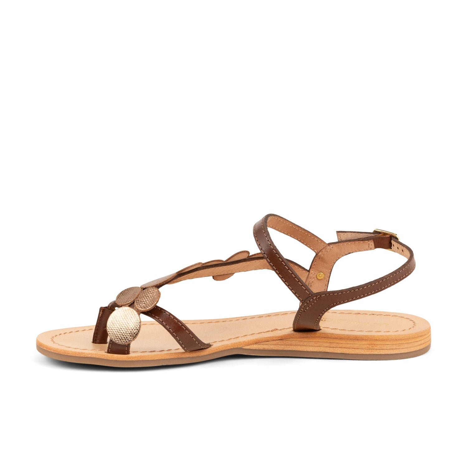 Sandales Femme LES TROPEZIENNES HOLLY Marron
