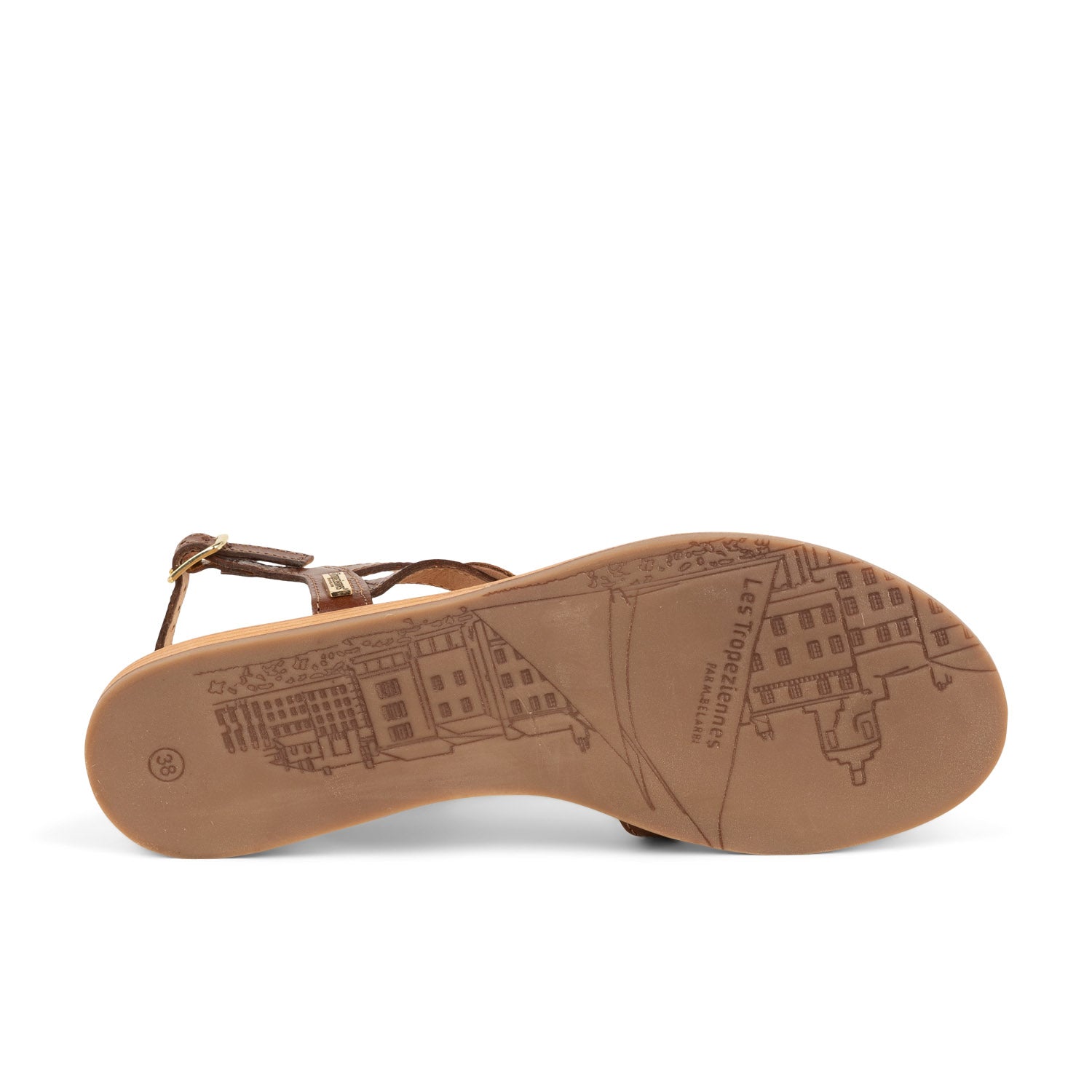 Sandales Femme LES TROPEZIENNES HOLLY Marron