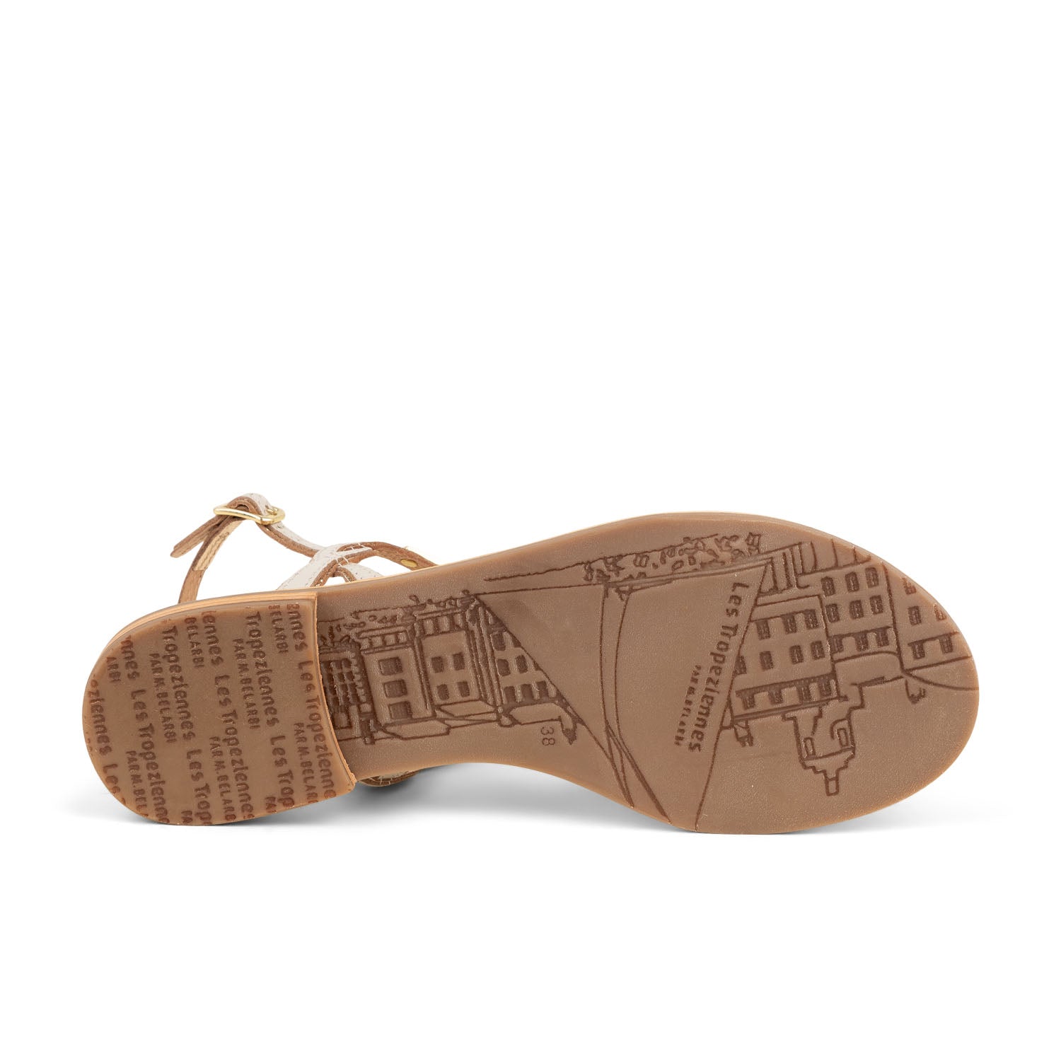 Sandales Femme LES TROPEZIENNES HAPPY Beige