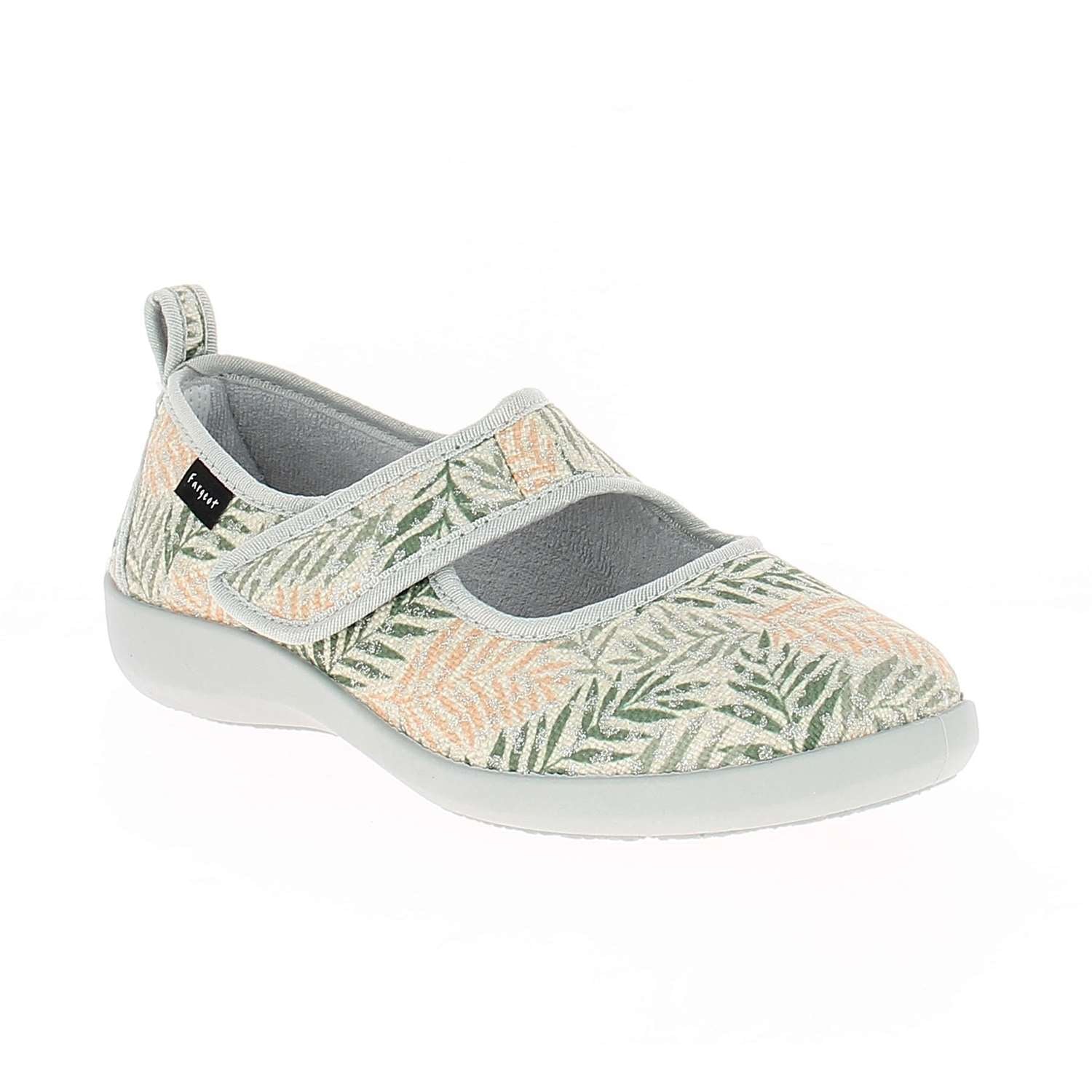 Chaussons Femme FARGEOT TAROLINE Kaki