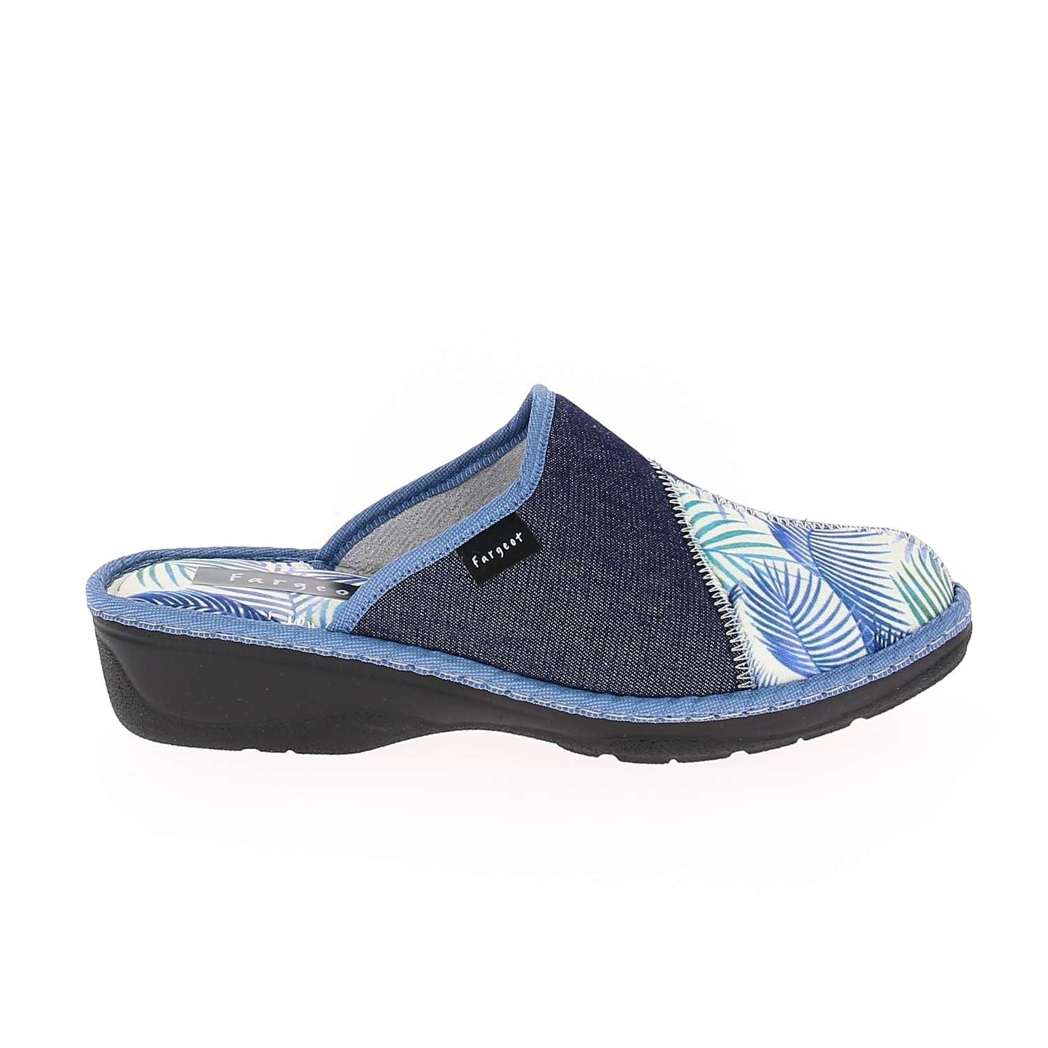 Chaussons Femme FARGEOT PAMPA Bleu
