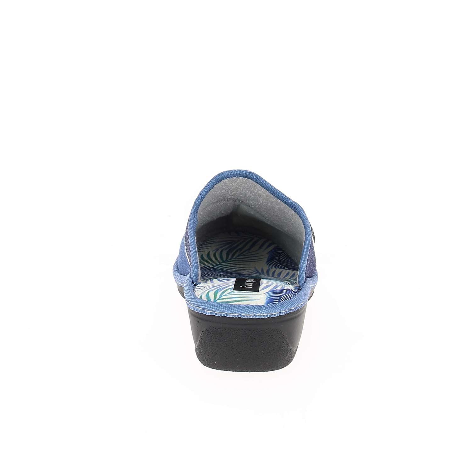 Chaussons Femme FARGEOT PAMPA Bleu