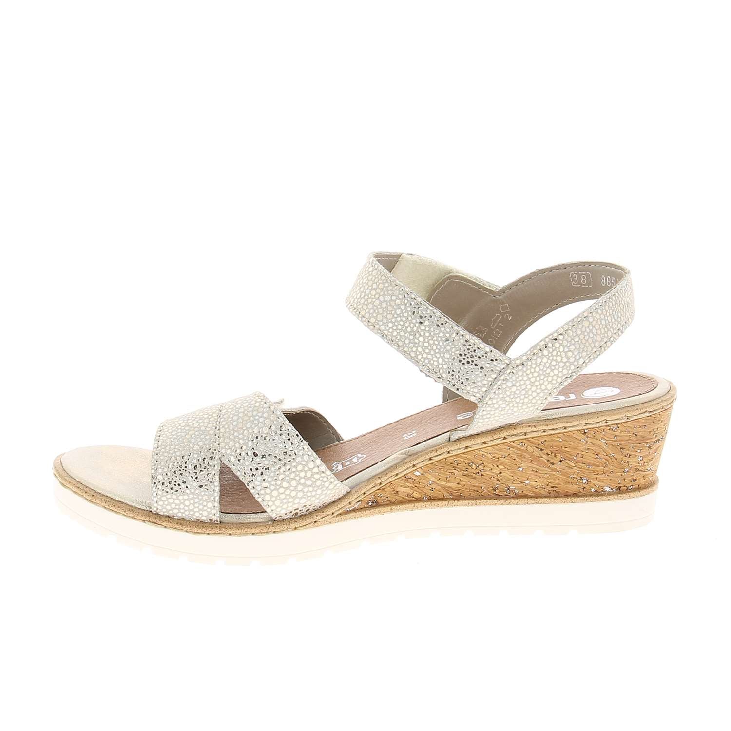 Sandales Femme REMONTE RETENOUS Argent