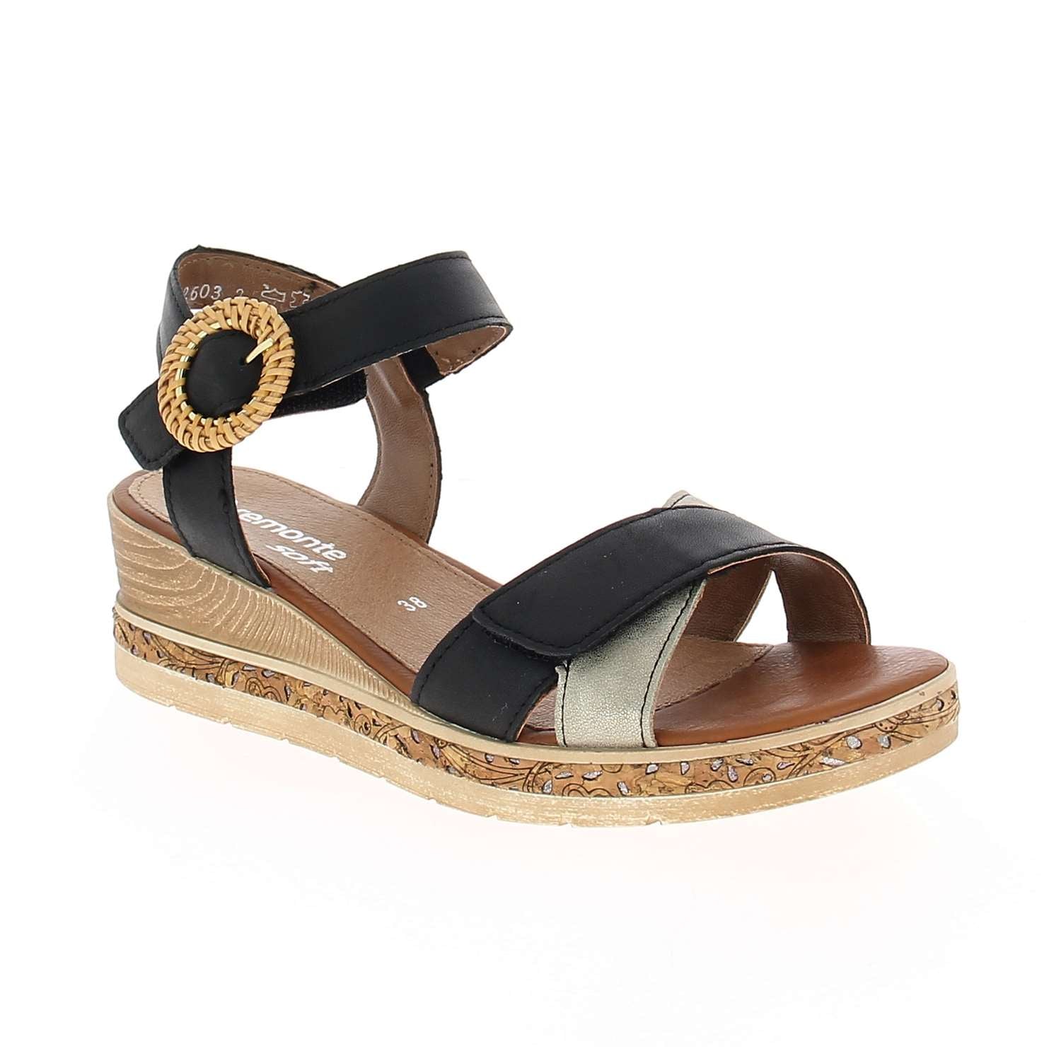 Sandales Femme REMONTE REGALO Noir