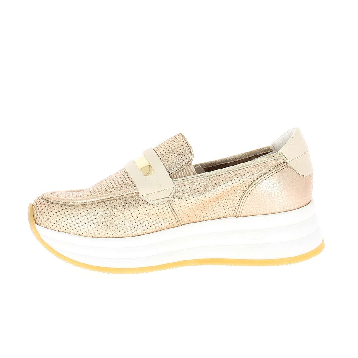 Mocassins Femme DORKING DOTTA Or/Bronze