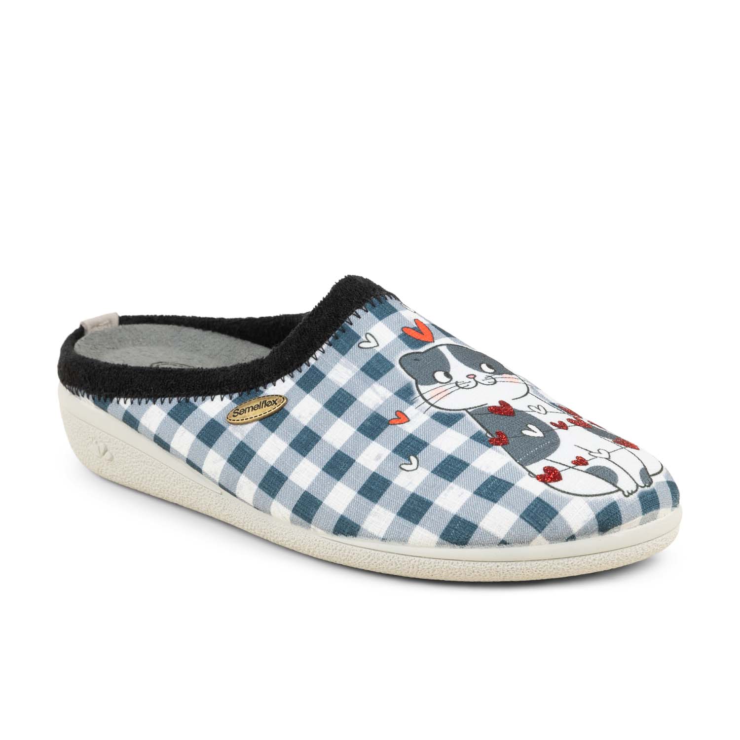 Chaussons Femme SEMELFLEX ROSEBEA Bleu