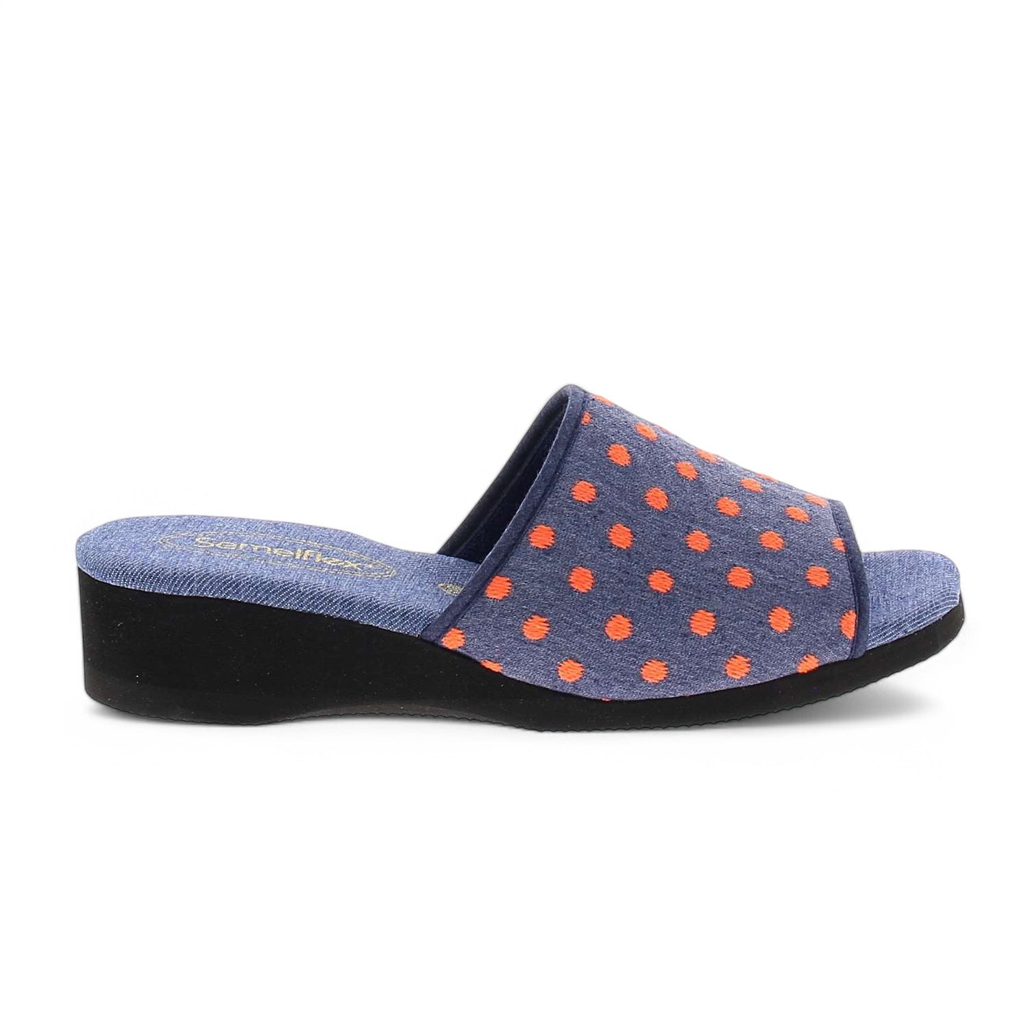 Chaussons Femme SEMELFLEX ELOISE Bleu