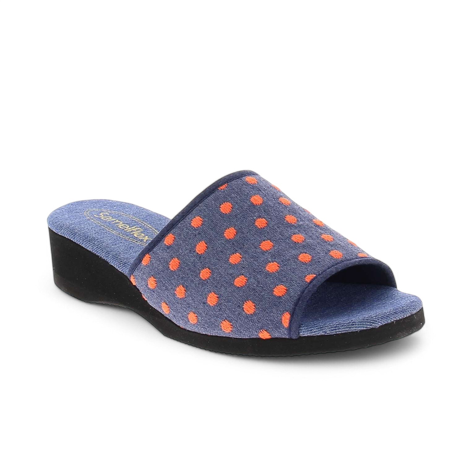 Chaussons Femme SEMELFLEX ELOISE Bleu