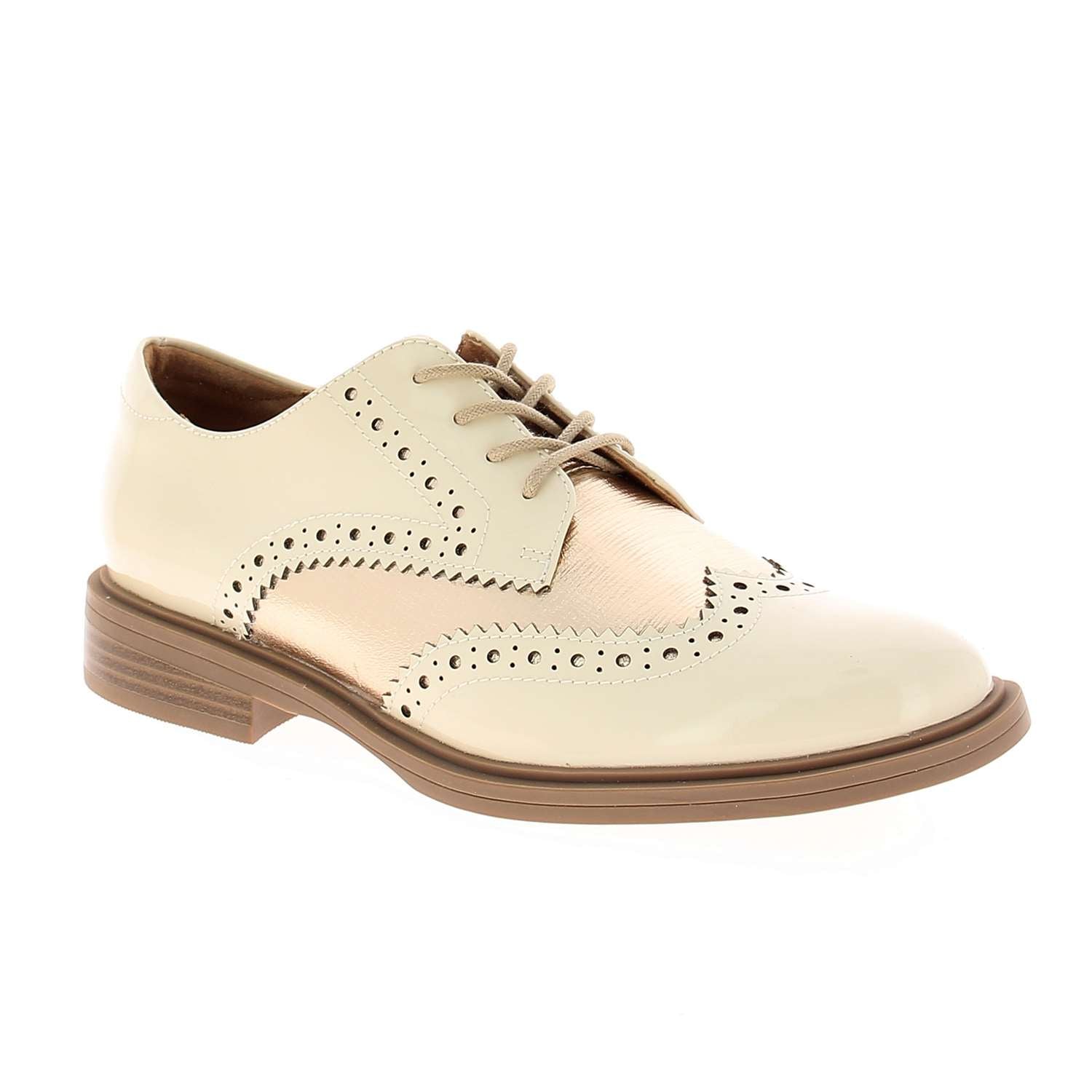 Derbies Femme FUGITIVE FELINO Beige