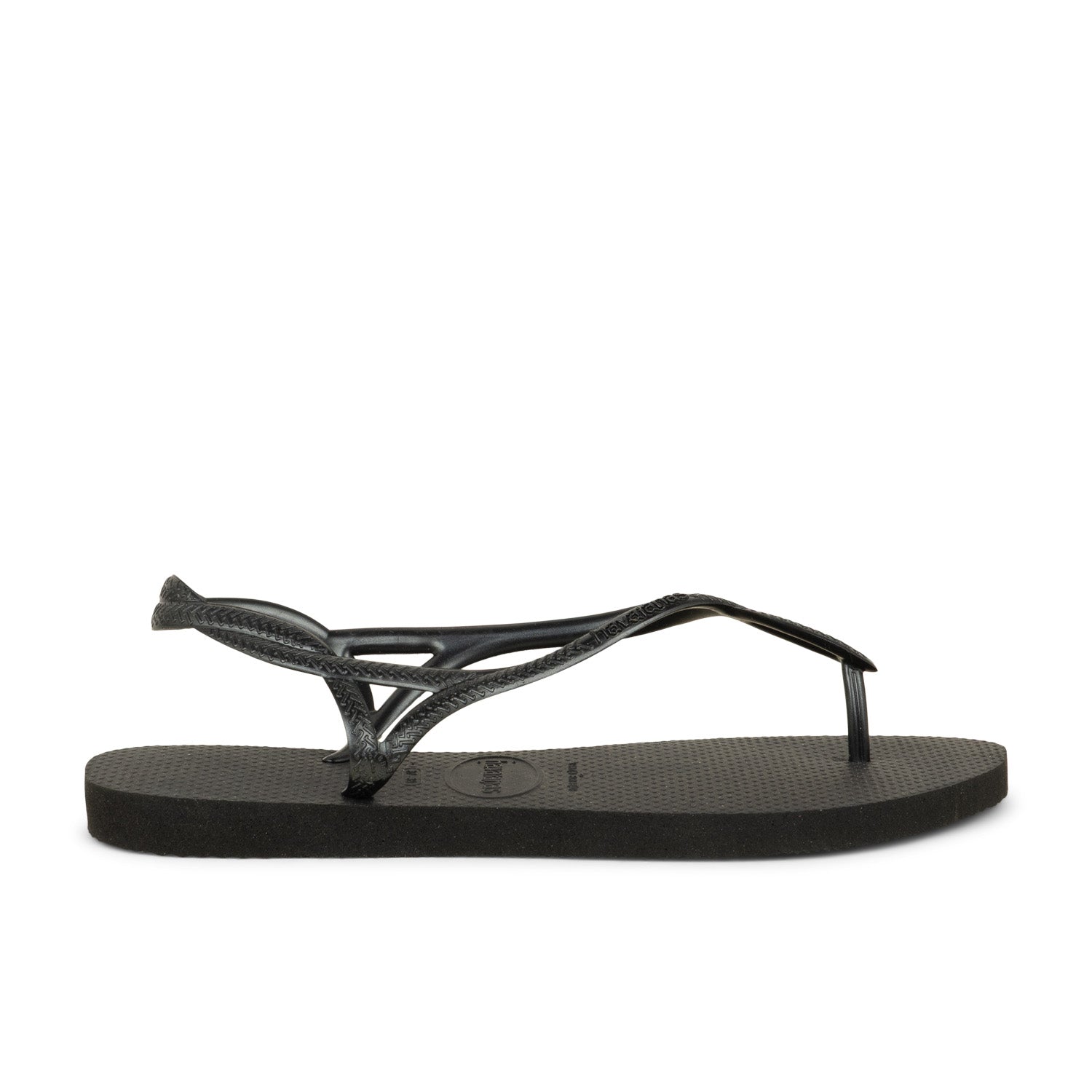 Tongs et crocs Femme HAVAIANAS LUNA Noir