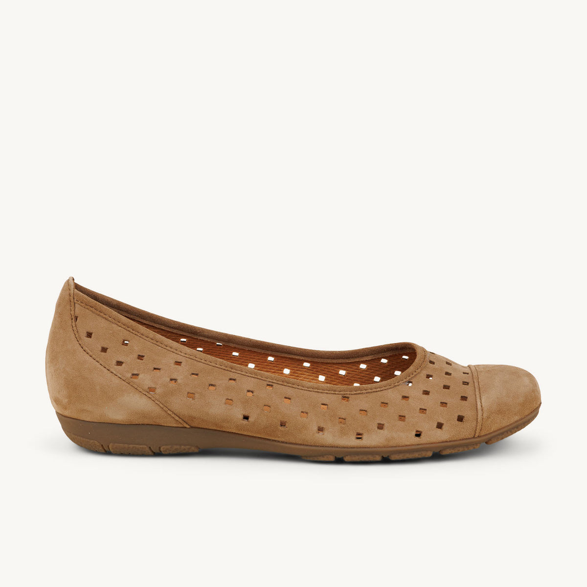 Ballerines et babies Femme GABOR 84.169 - FLORINE Marron