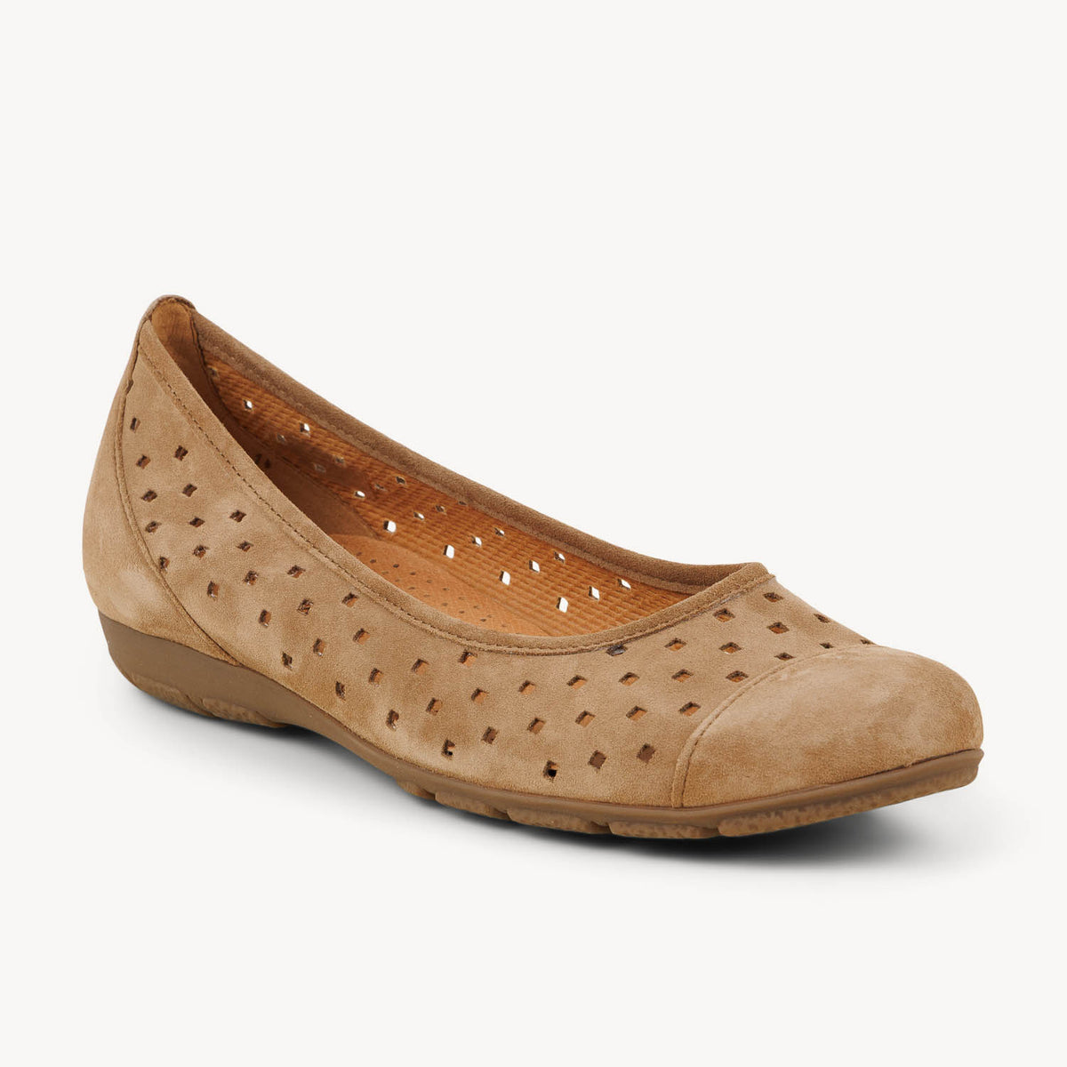 Ballerines et babies Femme GABOR 84.169 - FLORINE Marron