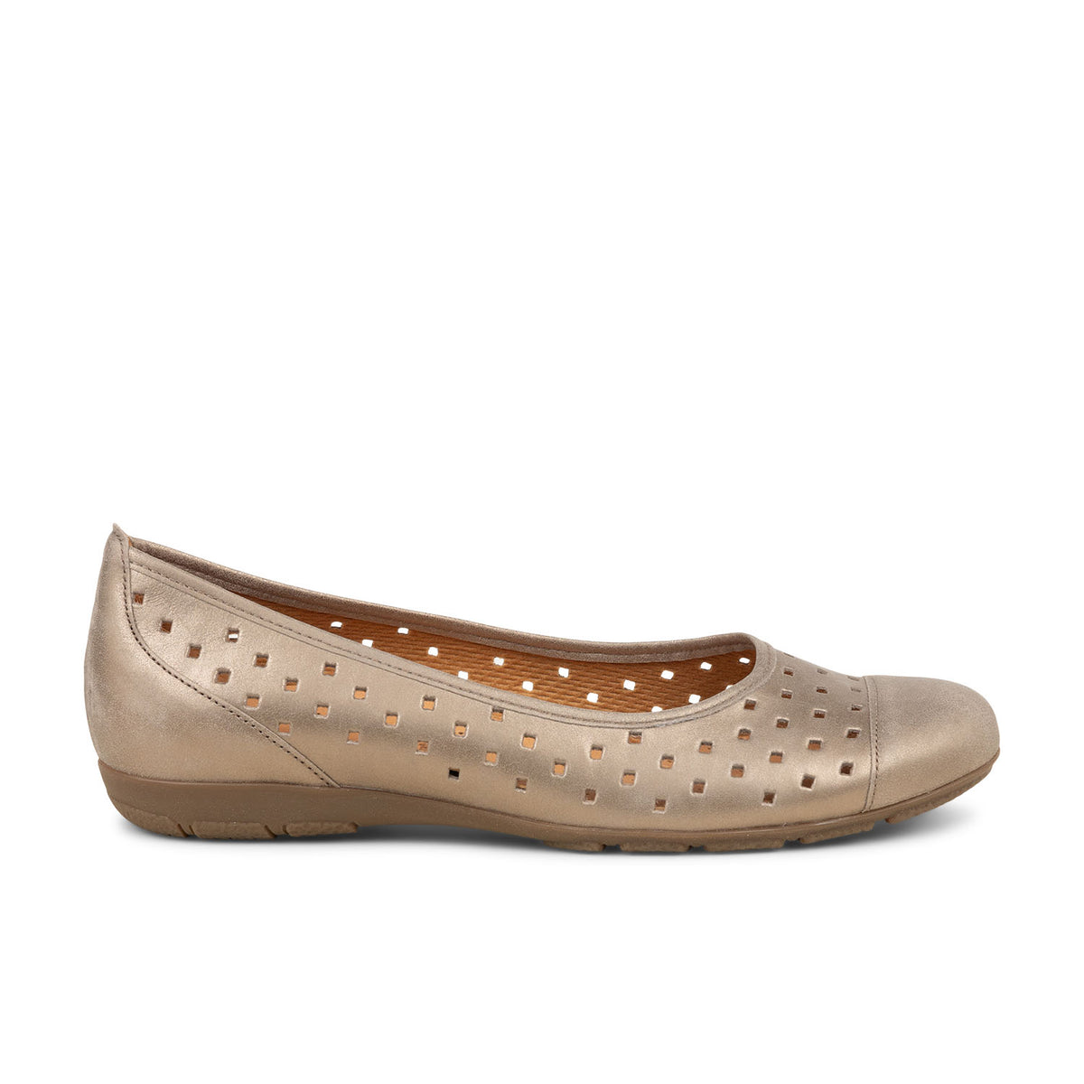 Ballerines et babies Femme GABOR 84.169 - FLORINE Or/Bronze