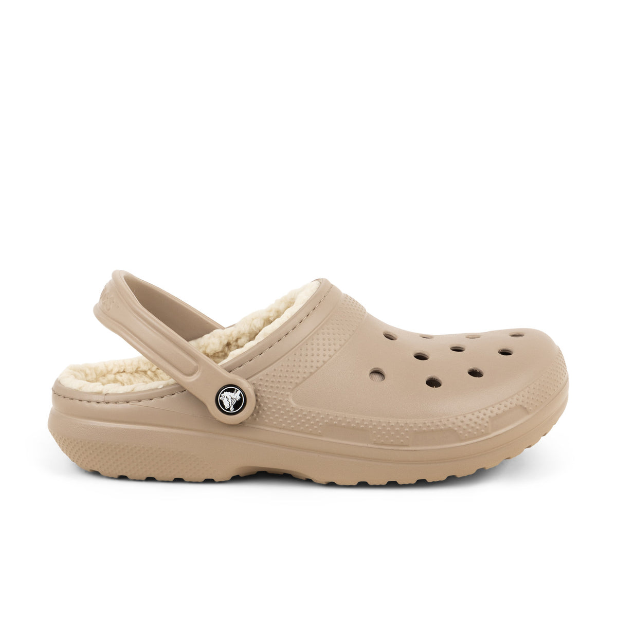 Tongs et Crocs Homme CROCS CLASSIC LINED Beige
