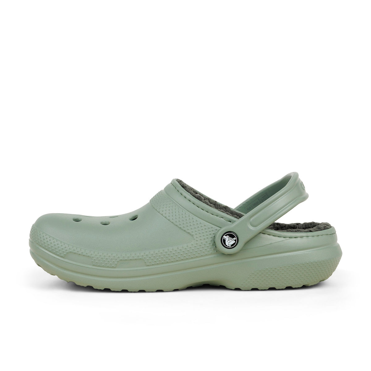 Tongs et Crocs Homme CROCS CLASSIC LINED Vert