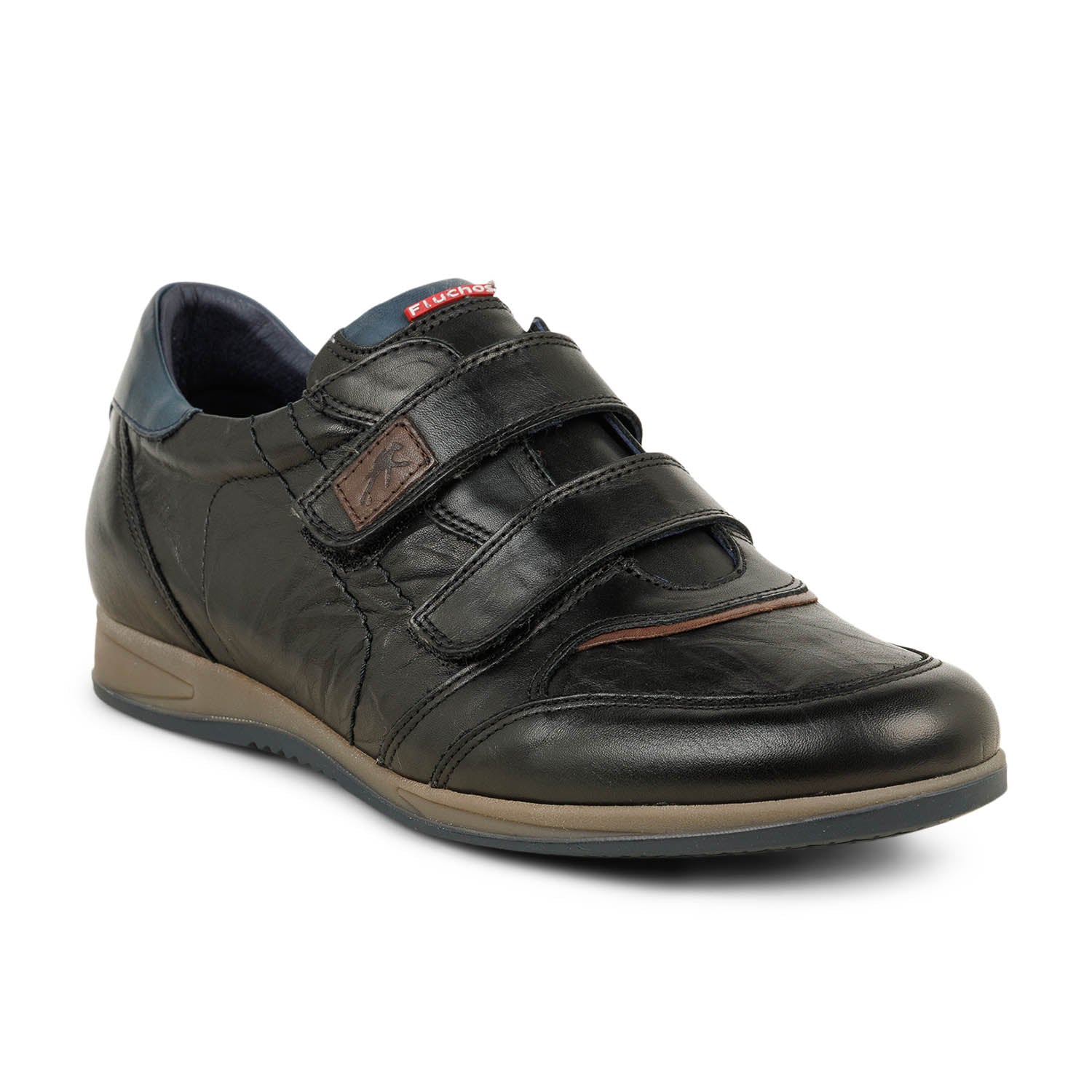 Baskets Homme FLUCHOS FLUMAVEL Noir
