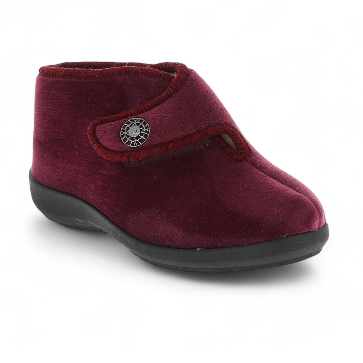 Chaussons Femme FARGEOT CALIOPE Bordeaux