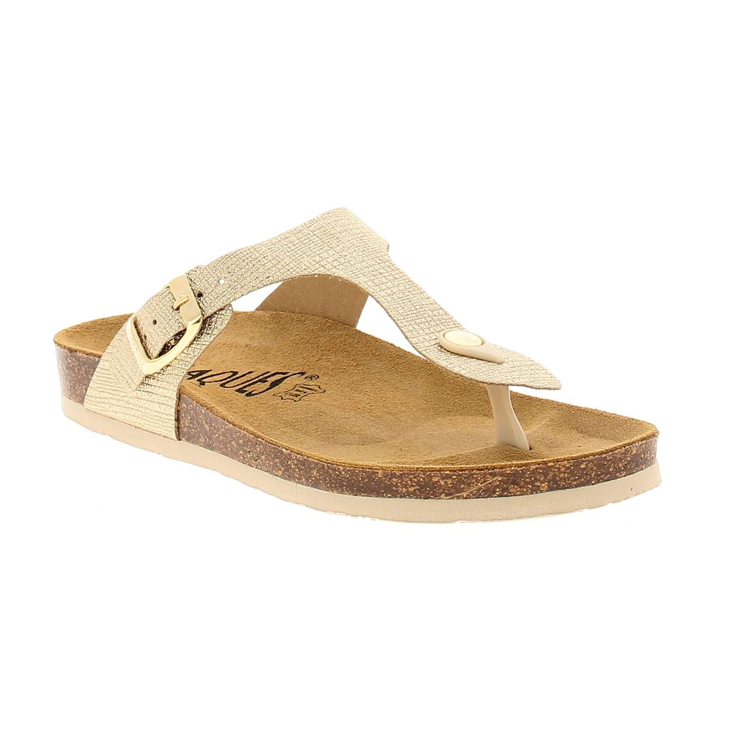 Sandales Femme K.DAQUES ROMANI Or/Bronze