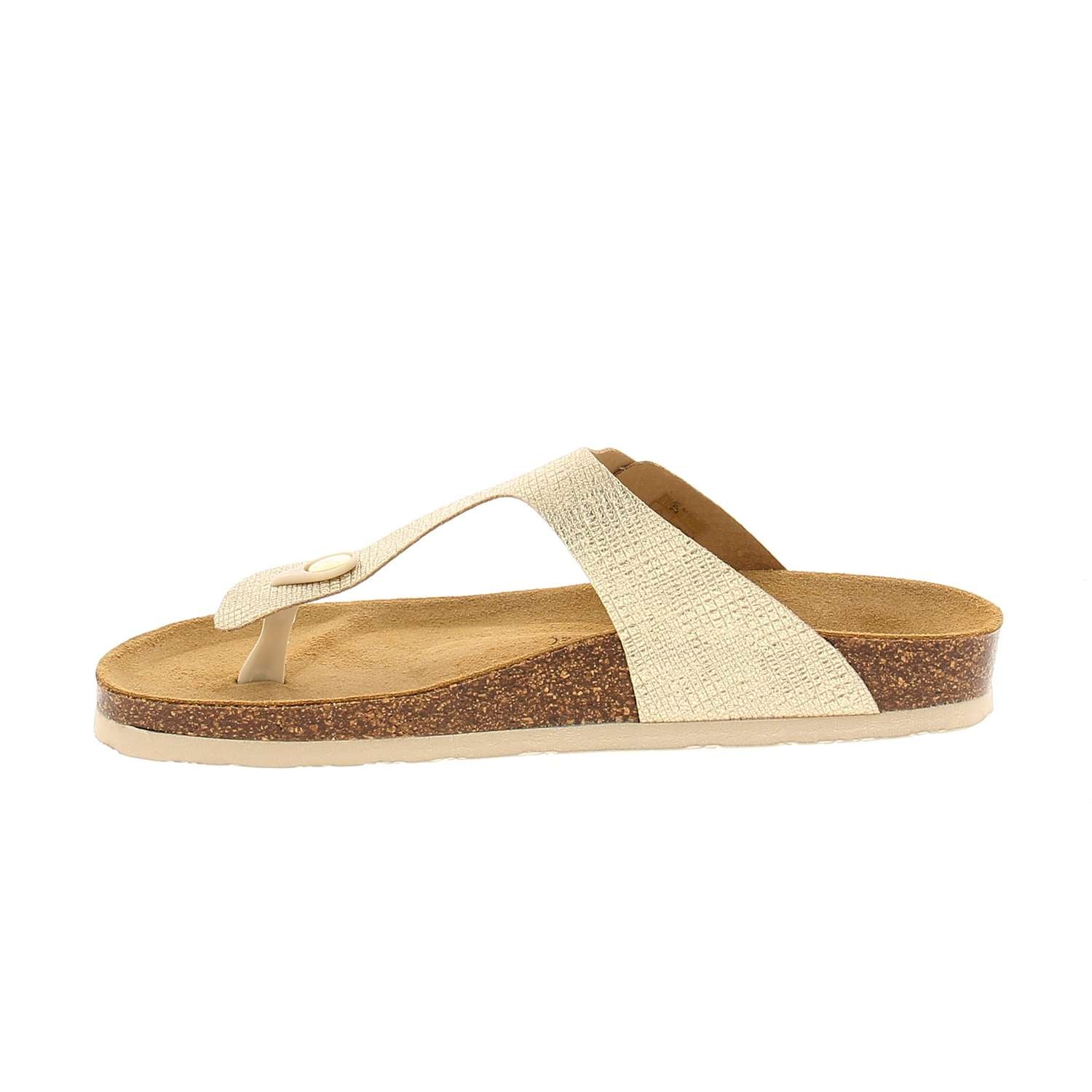 Sandales Femme K.DAQUES ROMANI Or/Bronze