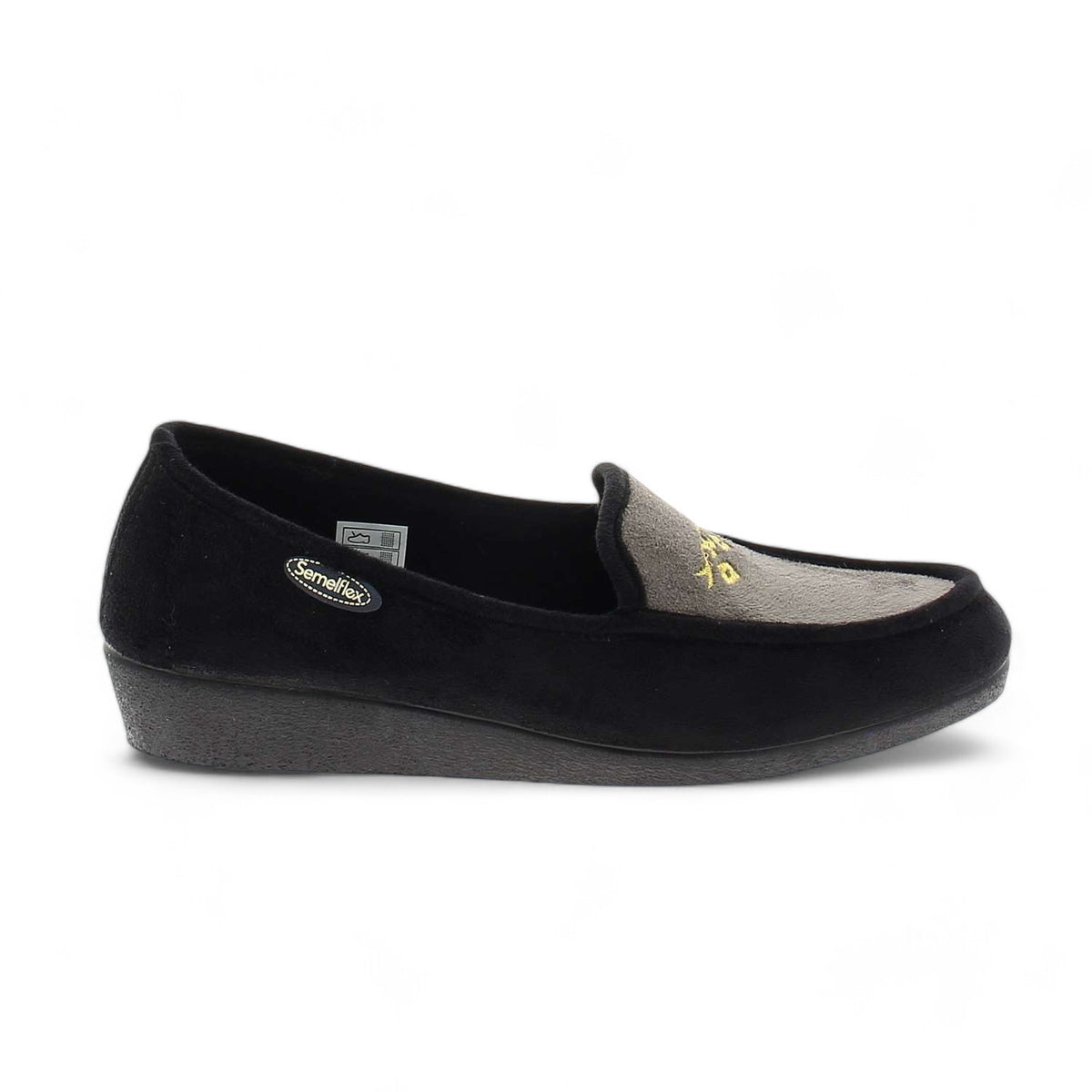 Chaussons Femme SEMELFLEX ANNE LISE 3 Noir