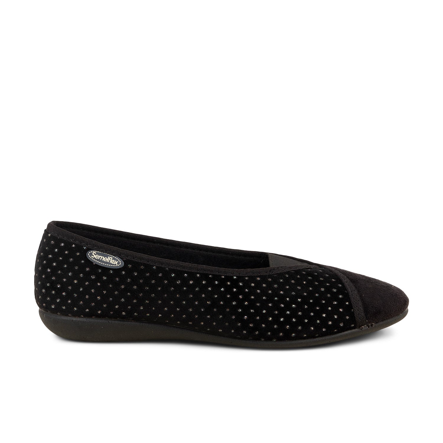 Chaussons Femme SEMELFLEX TOPAZ Noir