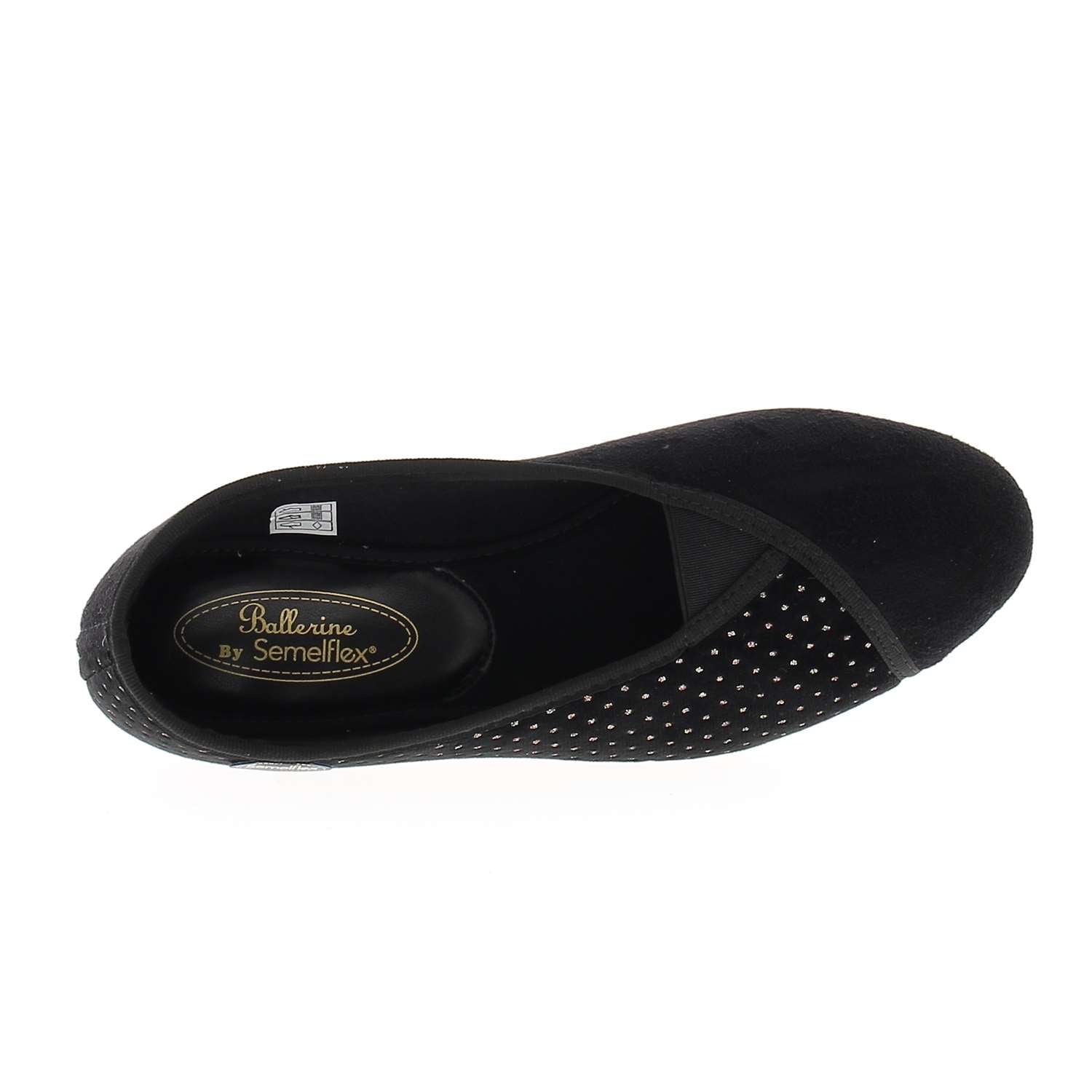 Chaussons Femme SEMELFLEX TOPAZ Noir