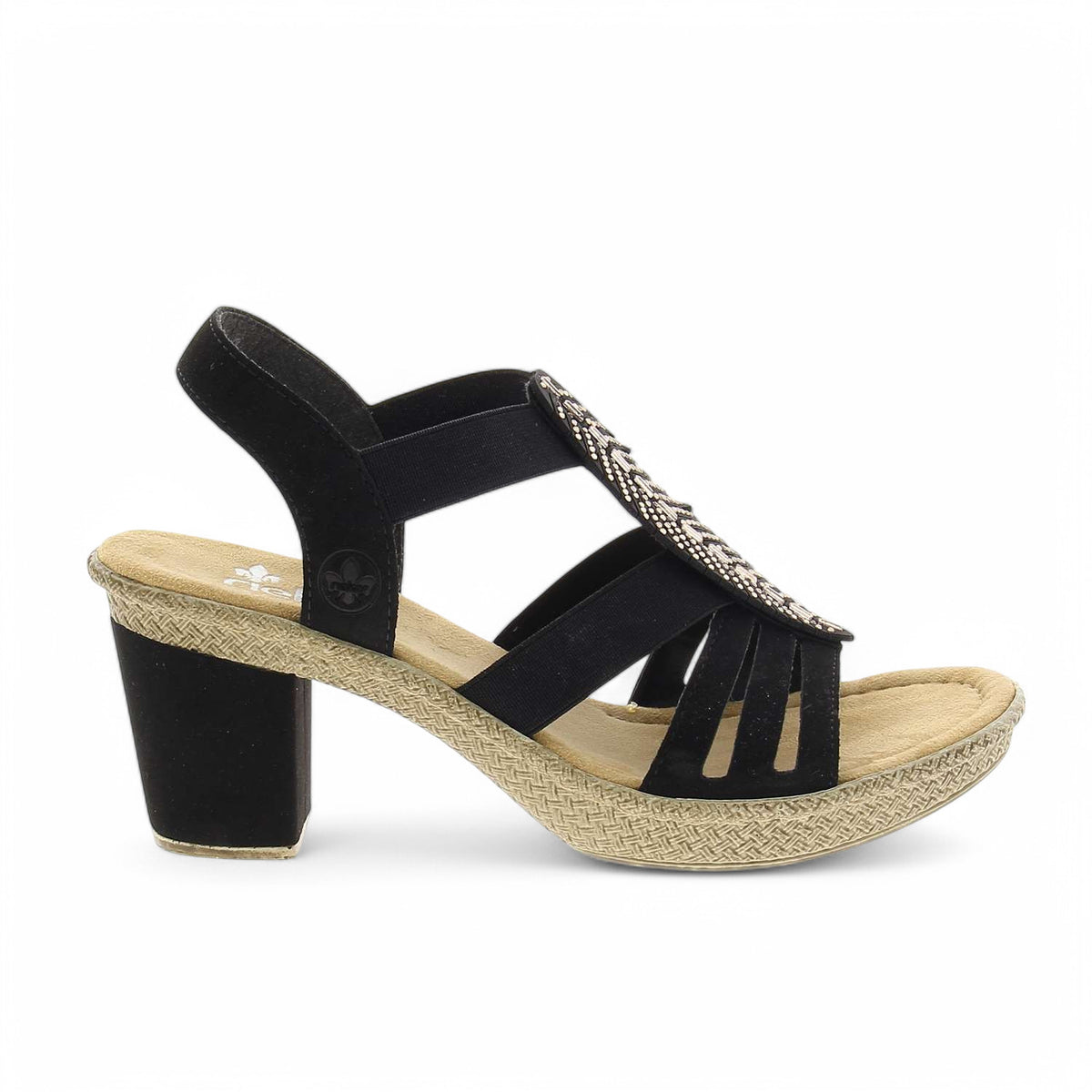 Sandales Femme RIEKER RILOUNA Noir