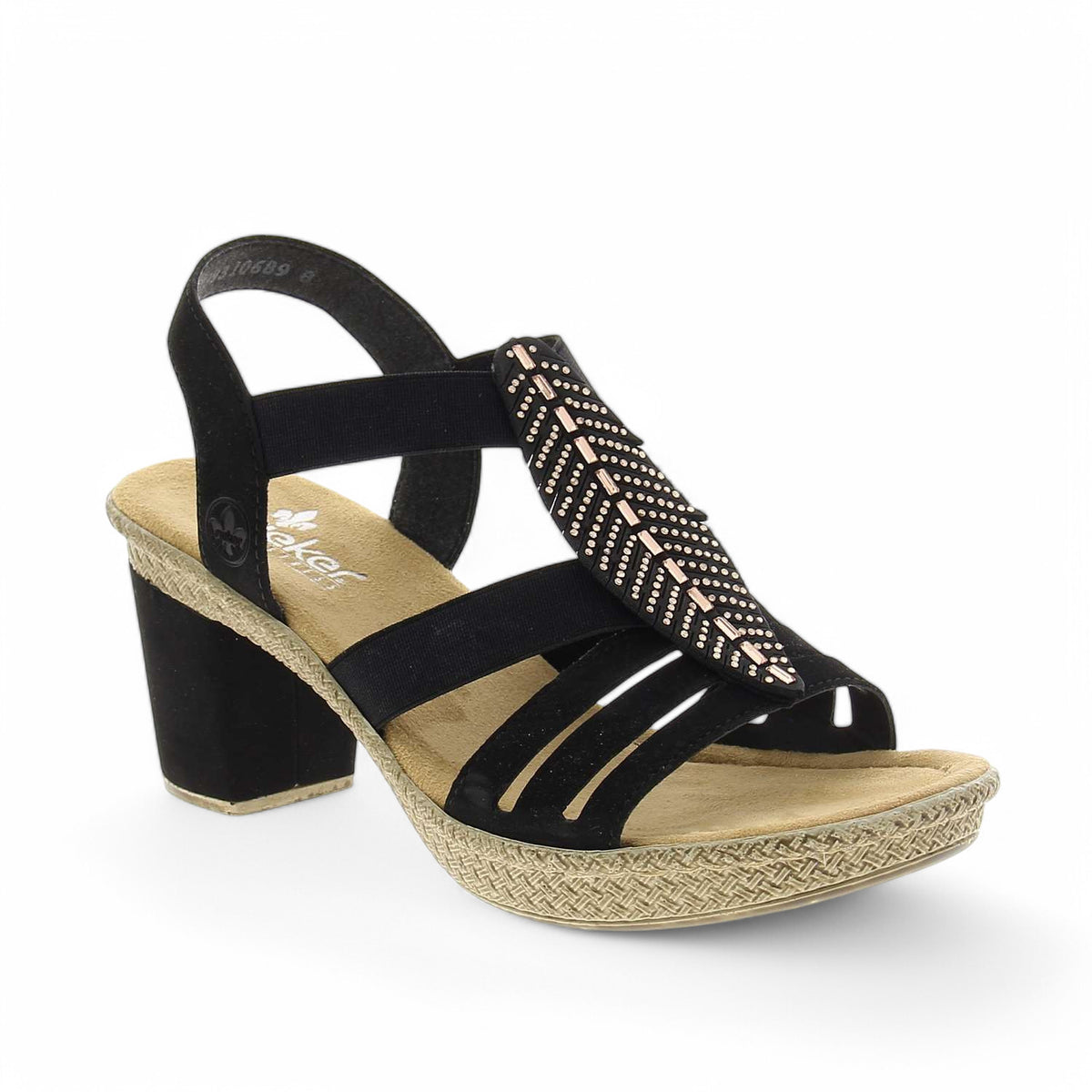 Sandales Femme RIEKER RILOUNA Noir