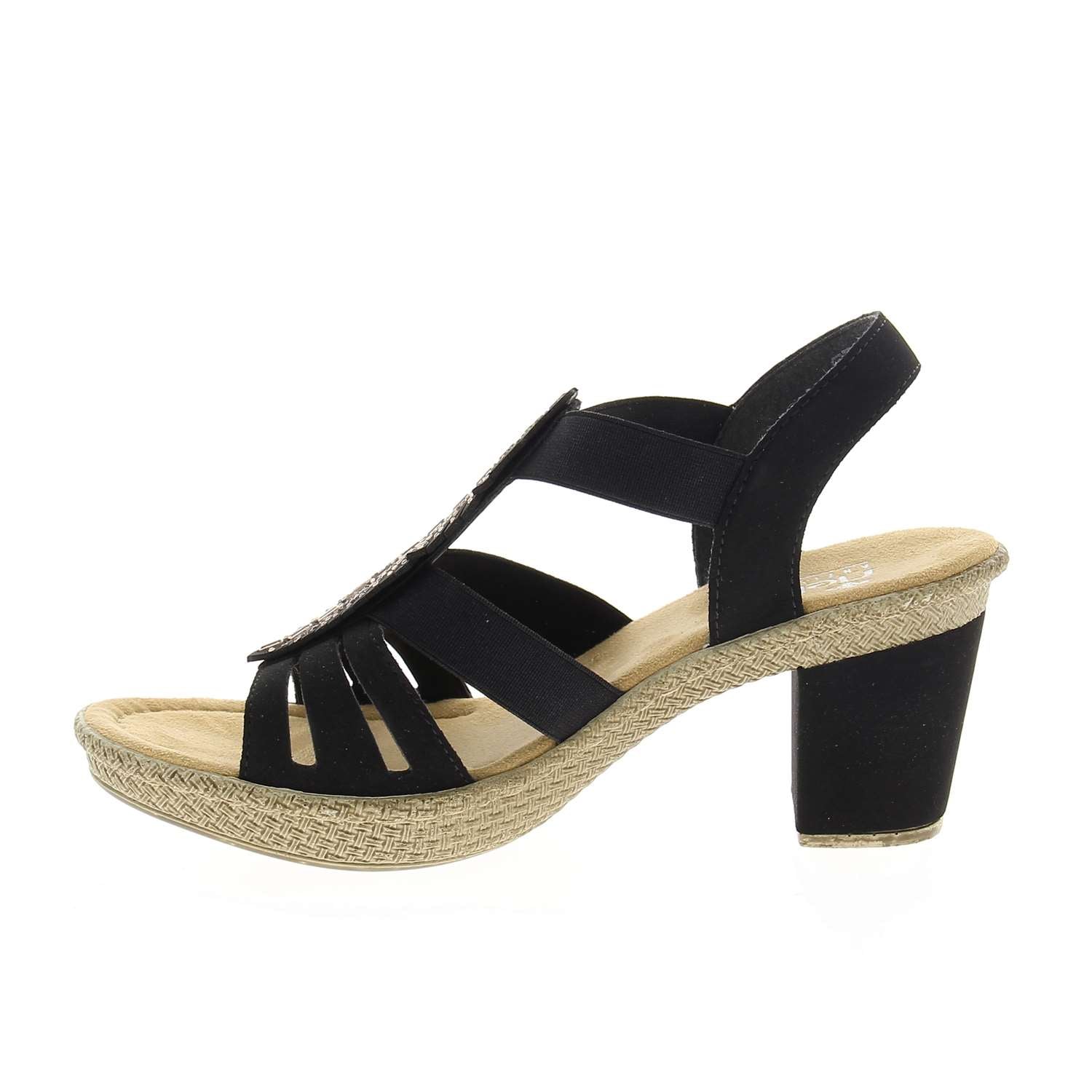 Sandales Femme RIEKER RILOUNA Noir