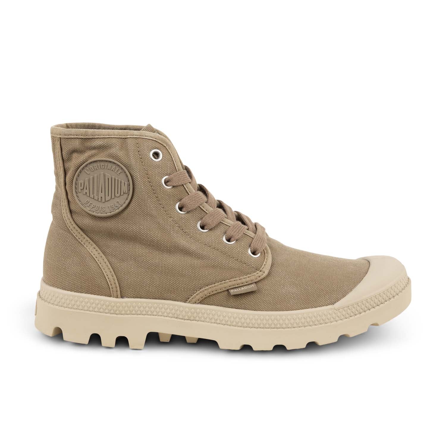 Baskets Homme PALLADIUM PAMPA HI Kaki
