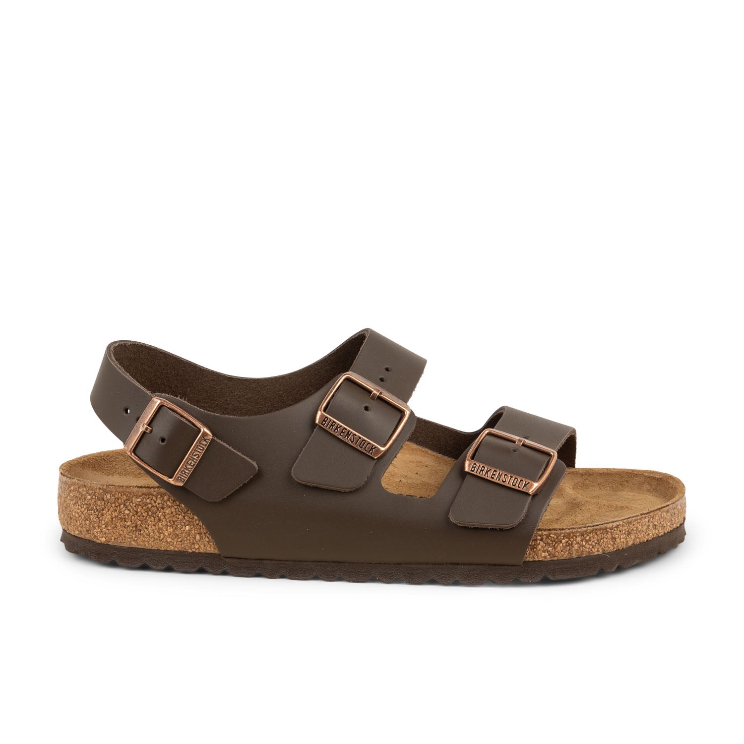 Sandales Homme BIRKENSTOCK MILANO SMOOTH Marron