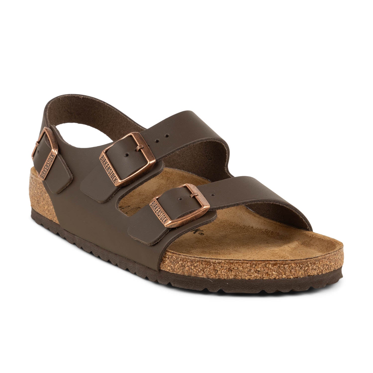 Sandales Homme BIRKENSTOCK MILANO SMOOTH Marron