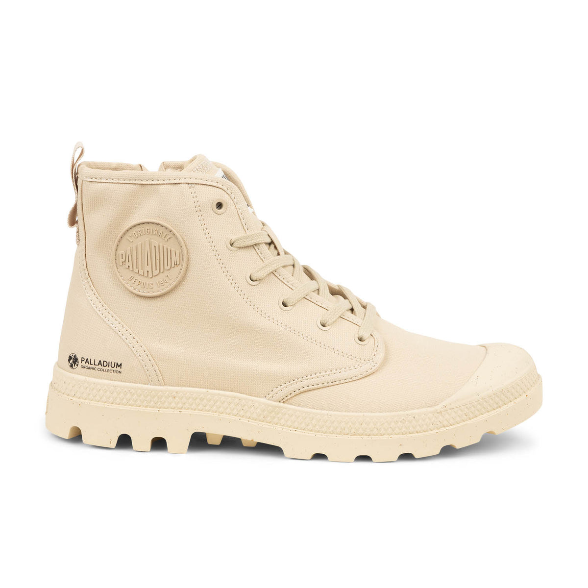 Baskets Homme PALLADIUM PAMPA HI ZIP Beige