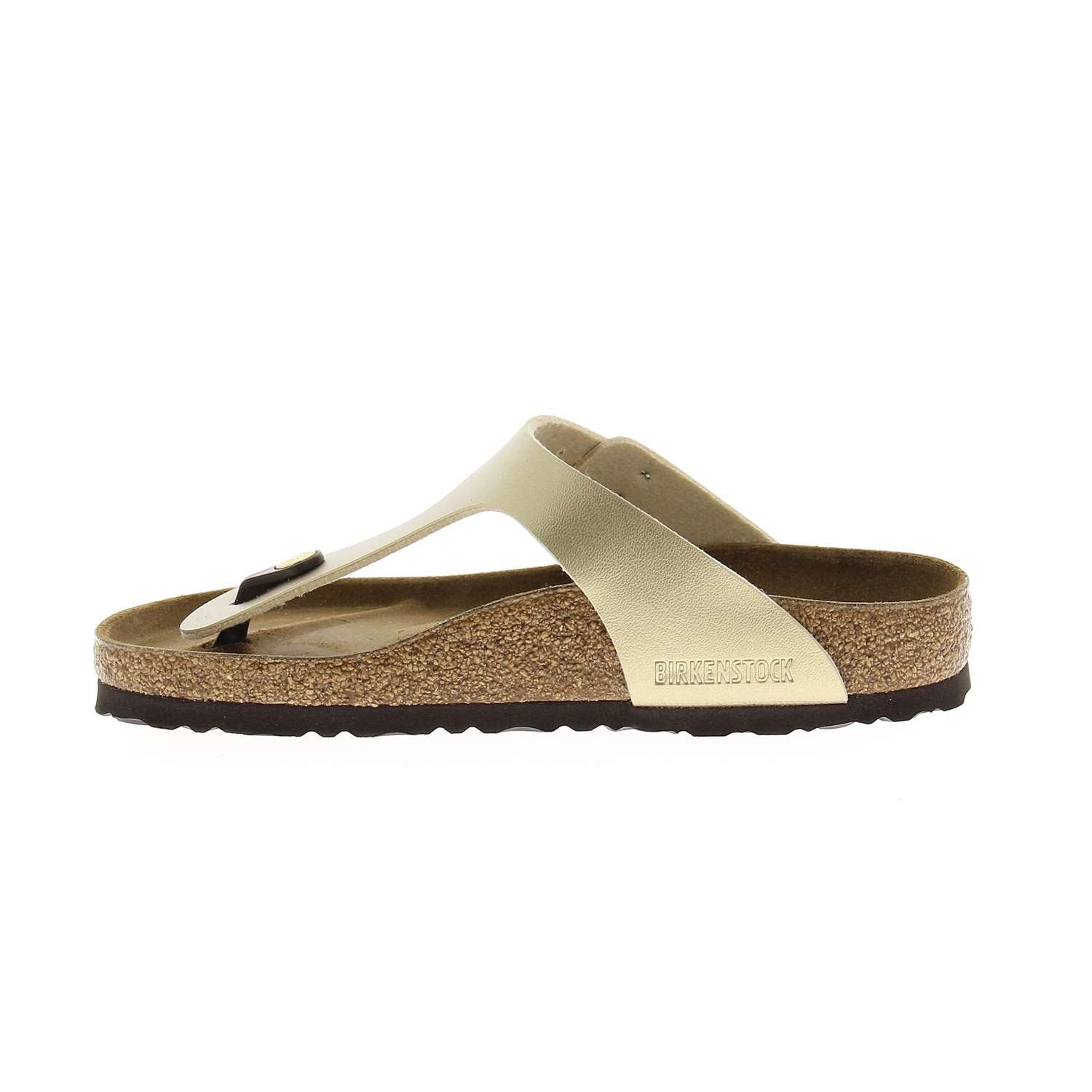 Mules Femme BIRKENSTOCK GIZEH Or/Bronze