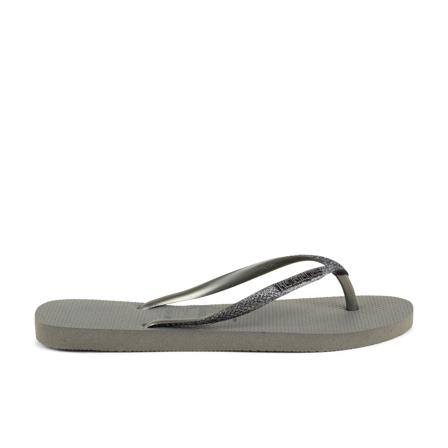 Tongs et crocs Femme HAVAIANAS GLITTER II Gris