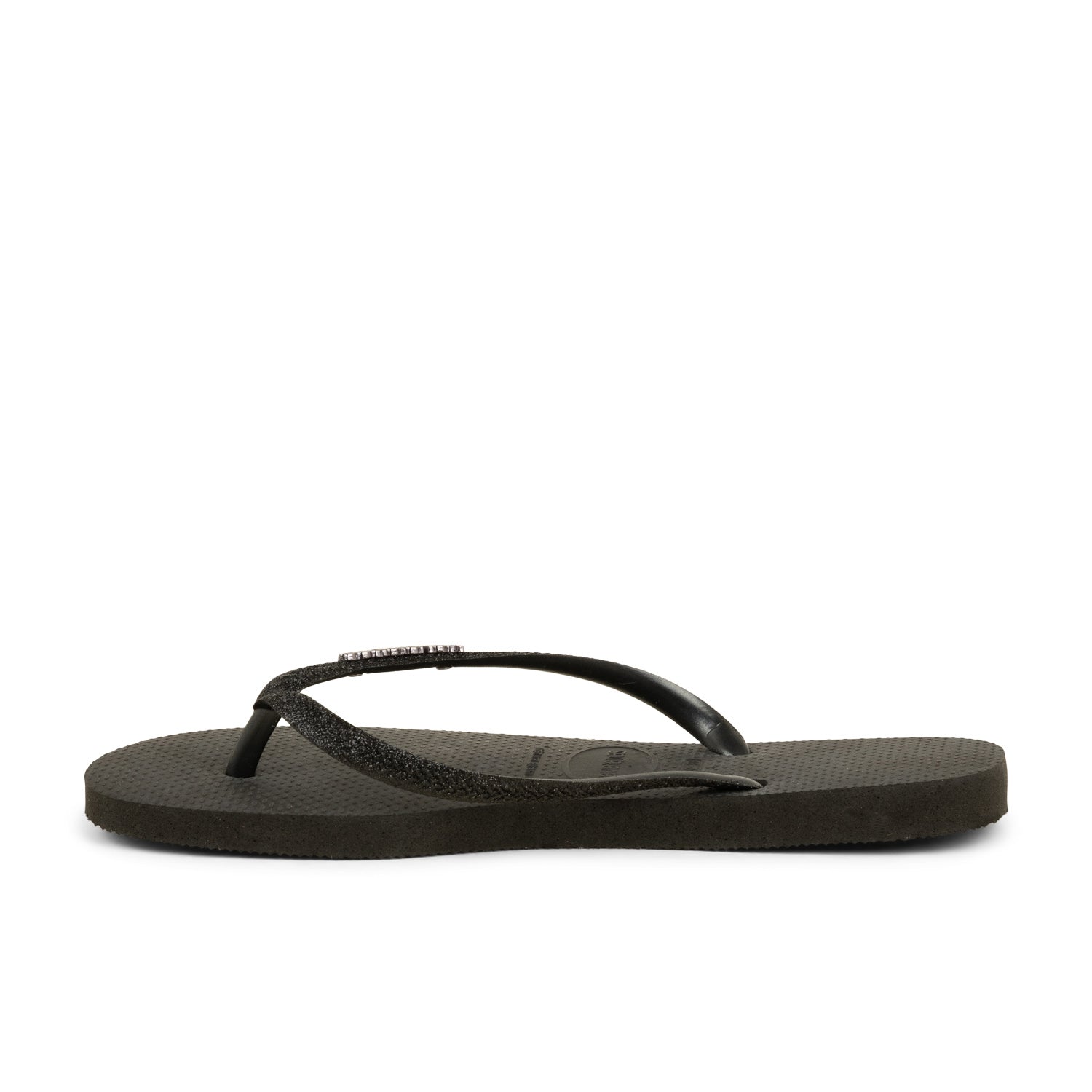 Tongs et crocs Femme HAVAIANAS GLITTER II Noir