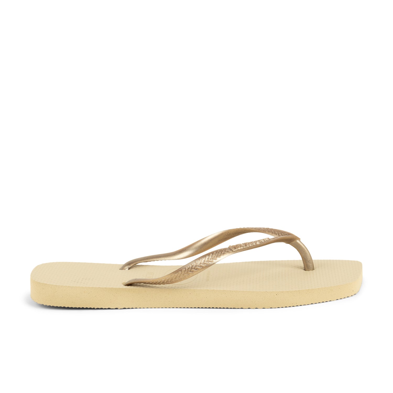 Tongs et crocs Femme HAVAIANAS SQUARE Beige